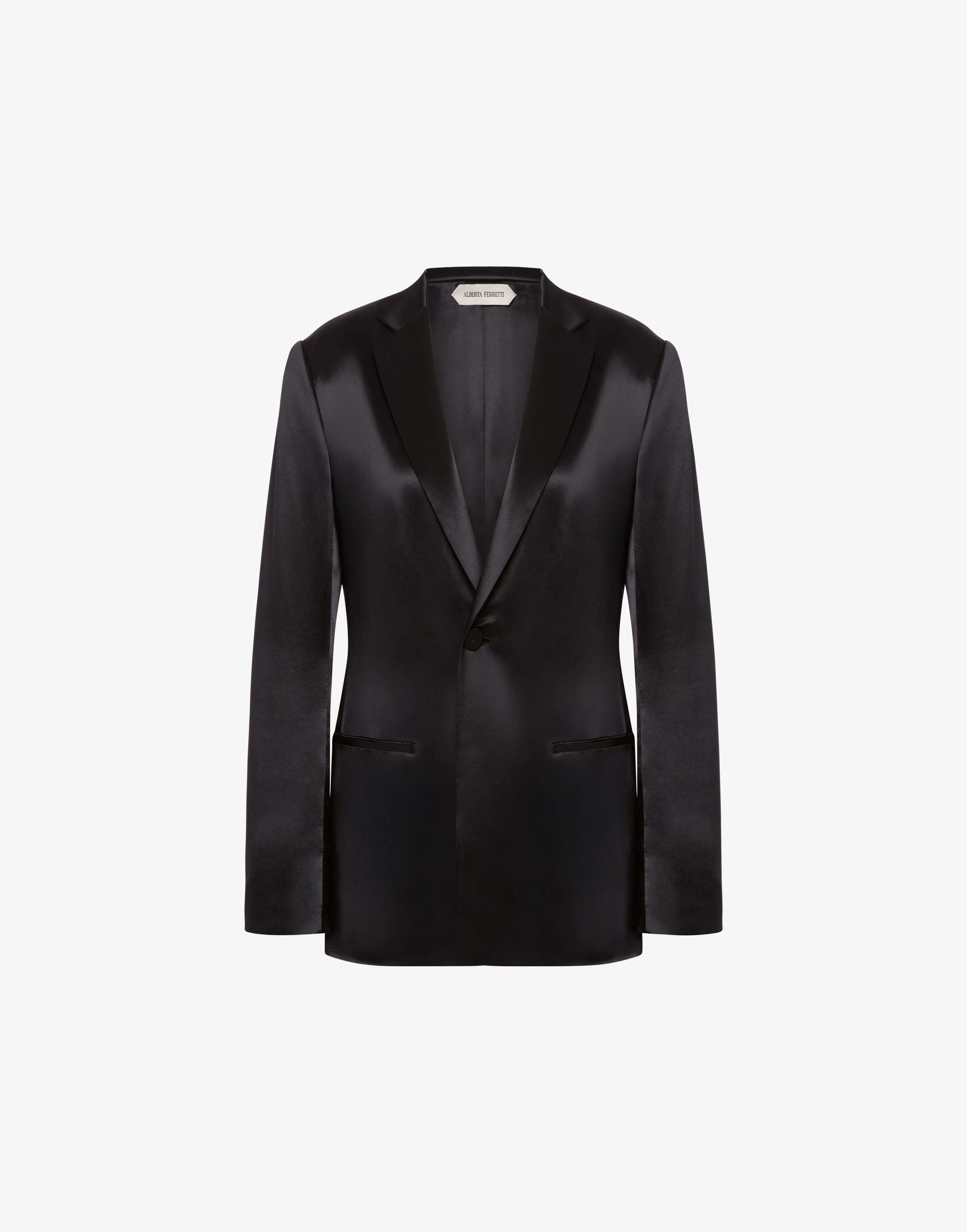 Blazer in raso lucido sold by Philosophy di Lorenzo Serafini