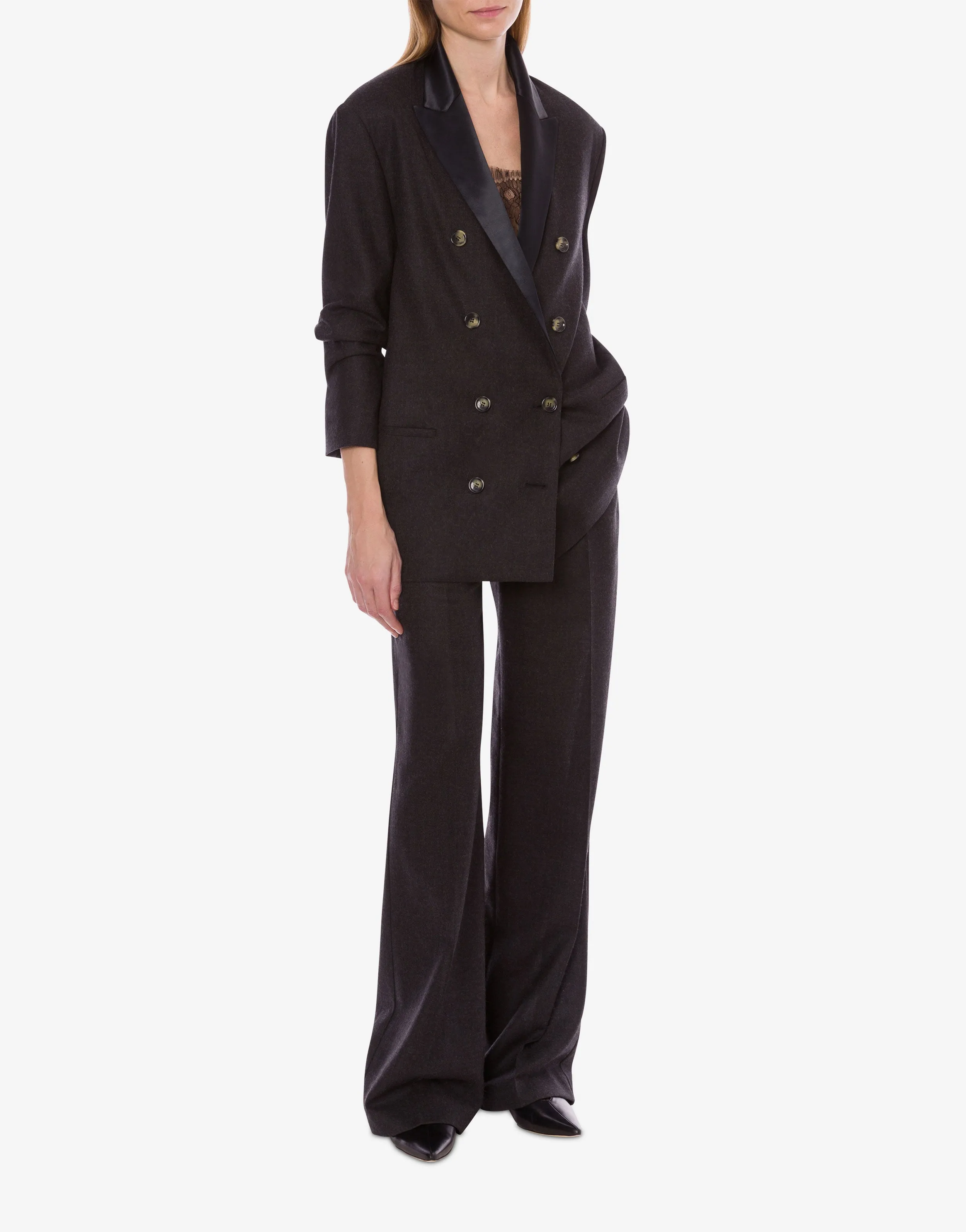 Blazer doppiopetto in lana leggera sold by Philosophy di Lorenzo Serafini product image thumbnail 2