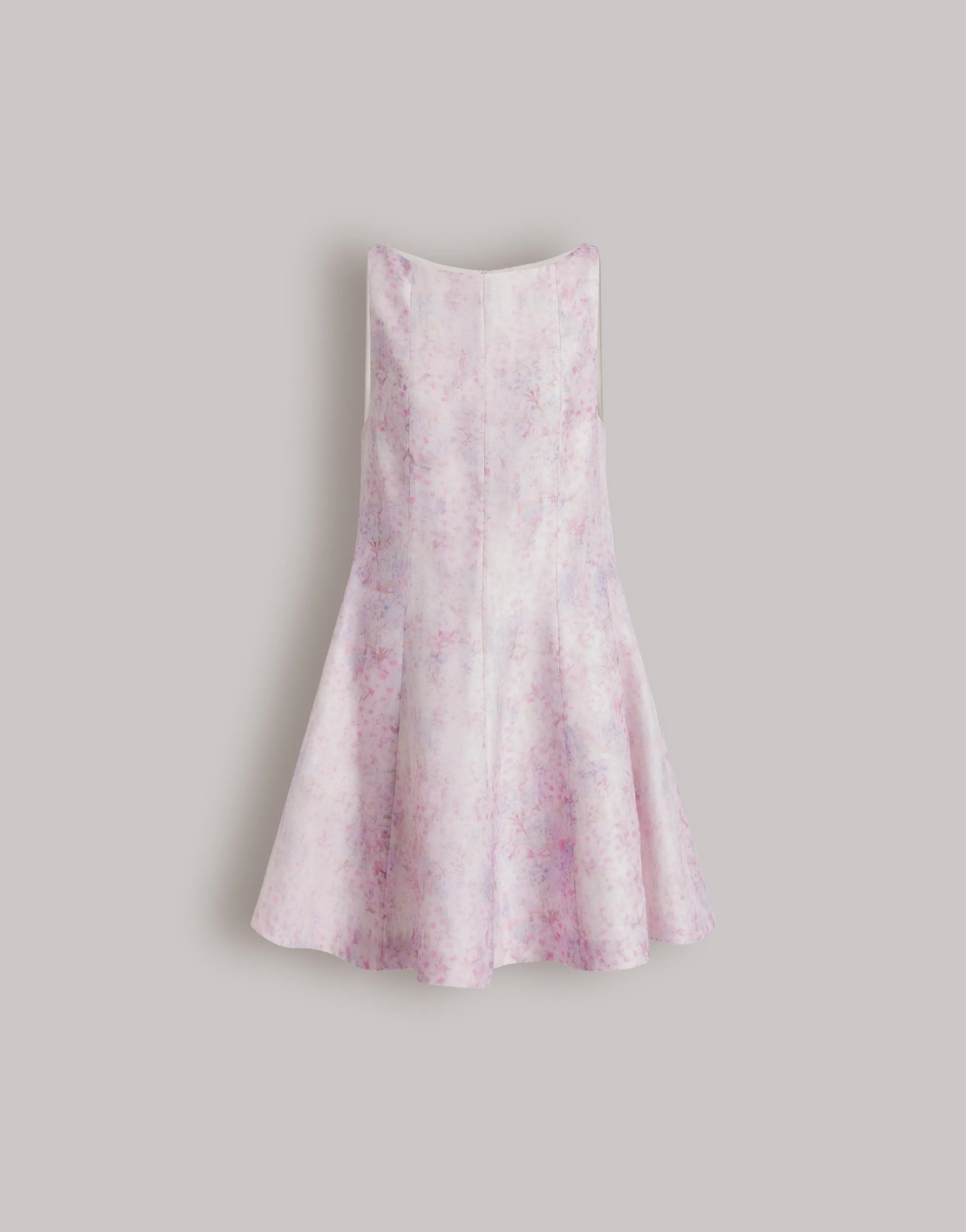 Abito in organza di seta con stampa floreale sold by Philosophy di Lorenzo Serafini
