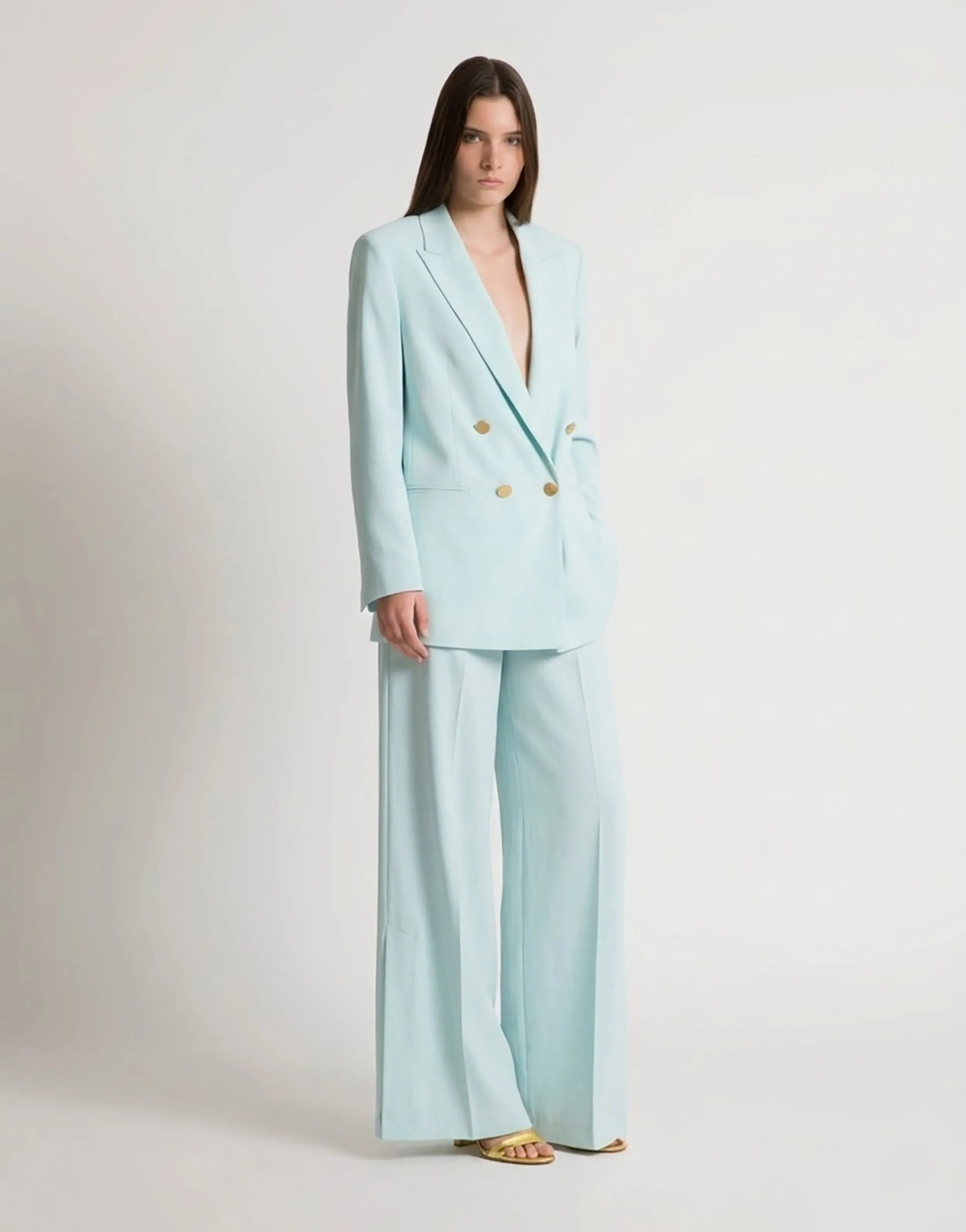 Giacca doppiopetto con bottoni dorati sold by Philosophy di Lorenzo Serafini product image thumbnail 2