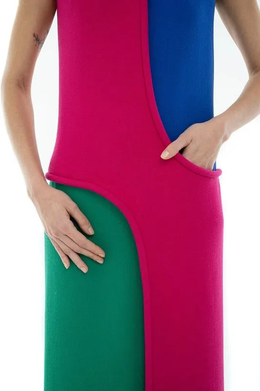 Cosmic Prism Dress sold by Pierre Cardin product image thumbnail 3
