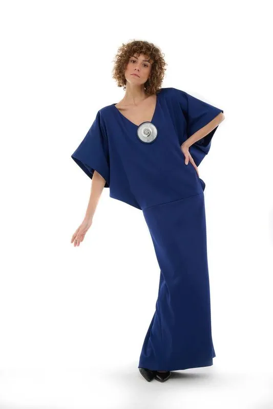 Lunar Sapphire Dress sold by Pierre Cardin