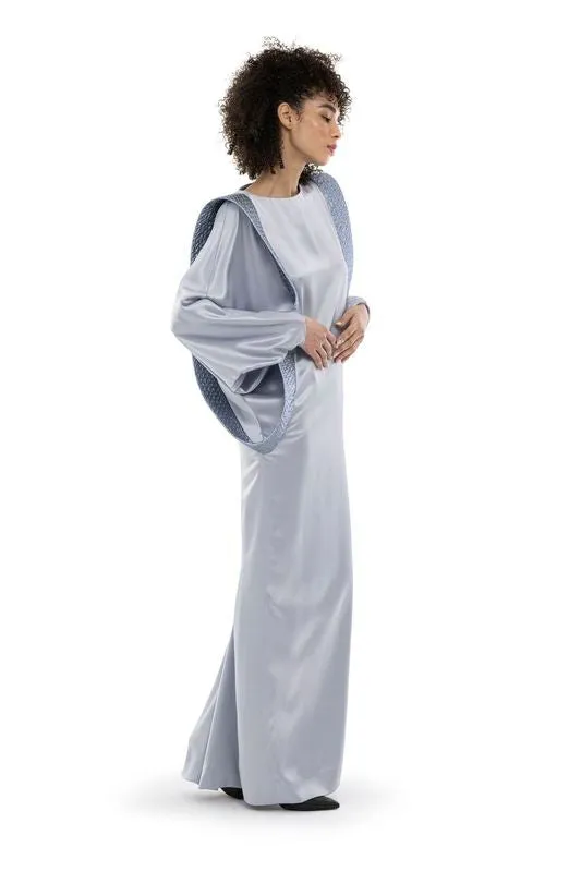 Silver Nebulla Dress sold by Pierre Cardin