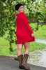 Long Sleeve Piko Tunic - Red sold by Piko 1988