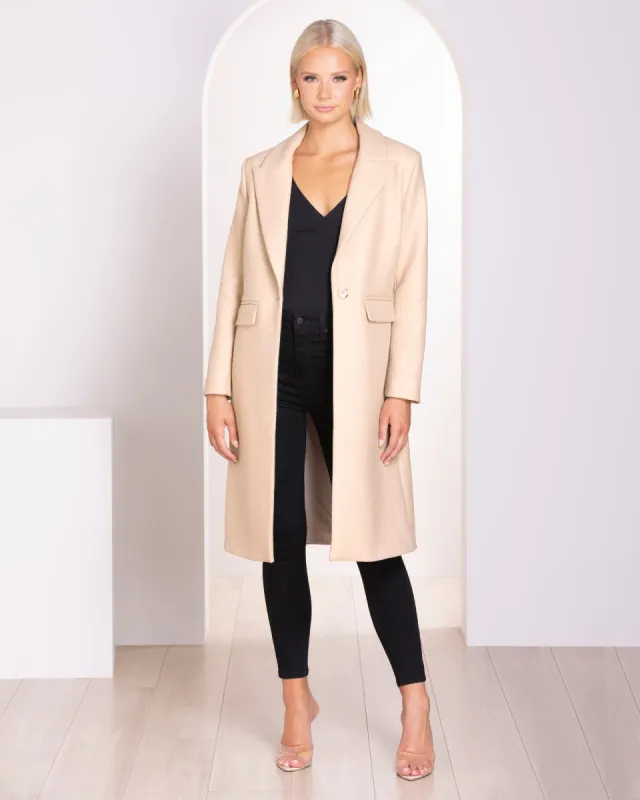 Veronique Slim Line Coat sold by Pilgrim