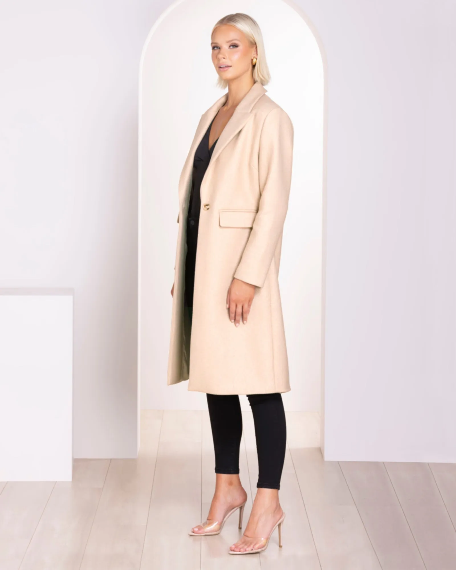 Veronique Slim Line Coat sold by Pilgrim product image thumbnail 4