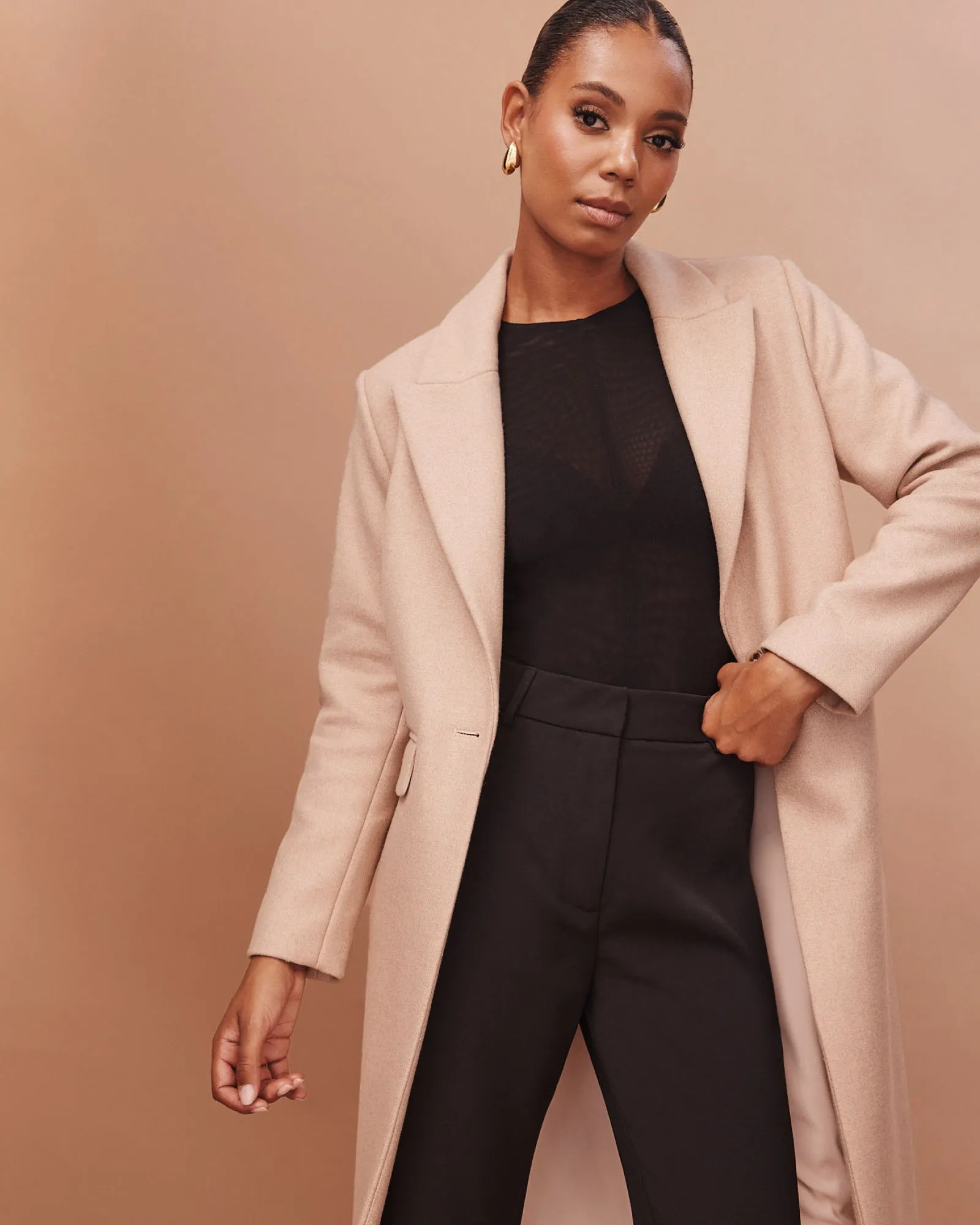 Veronique Slim Line Coat sold by Pilgrim product image thumbnail 3