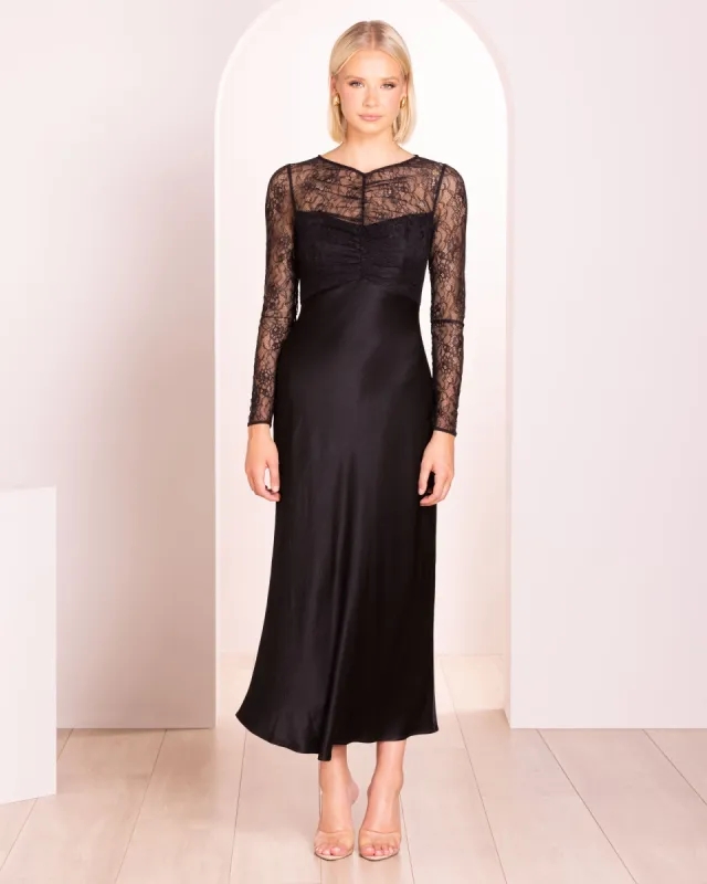 Maurita Long Sleeve Midi Dress sold by Pilgrim