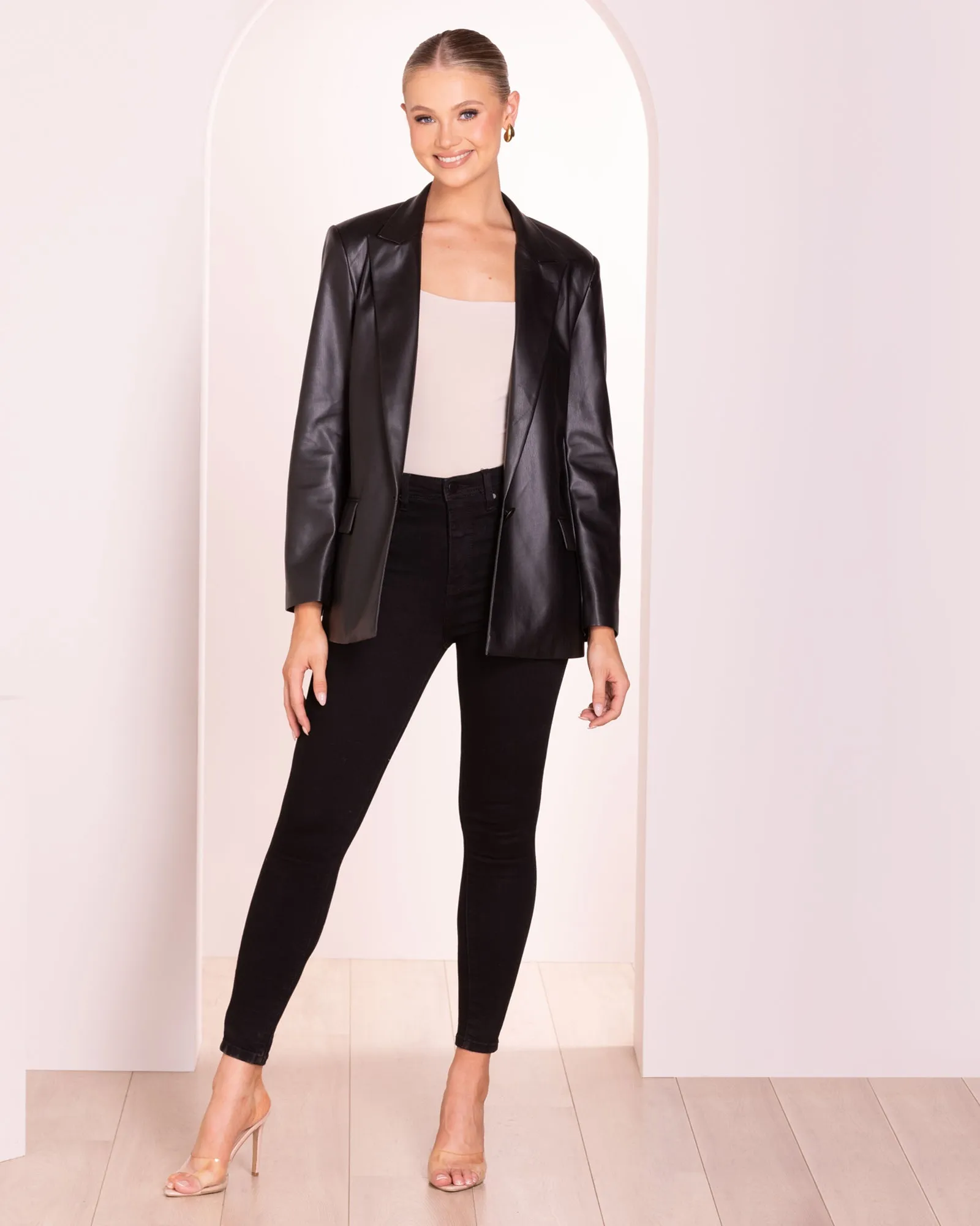 Elata Vegan Leather Jacket sold by Pilgrim product image thumbnail 5