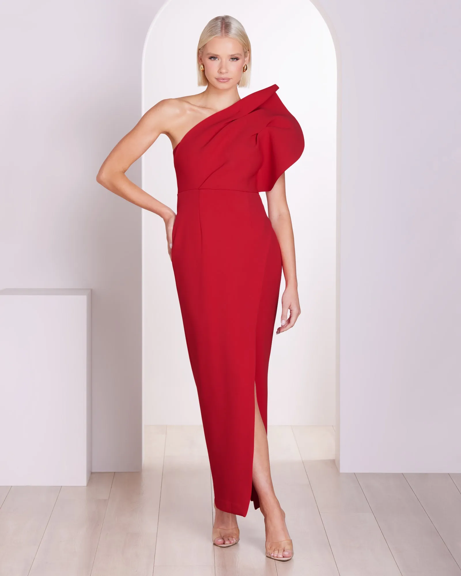 Arielle One Shoulder Gown sold by Pilgrim