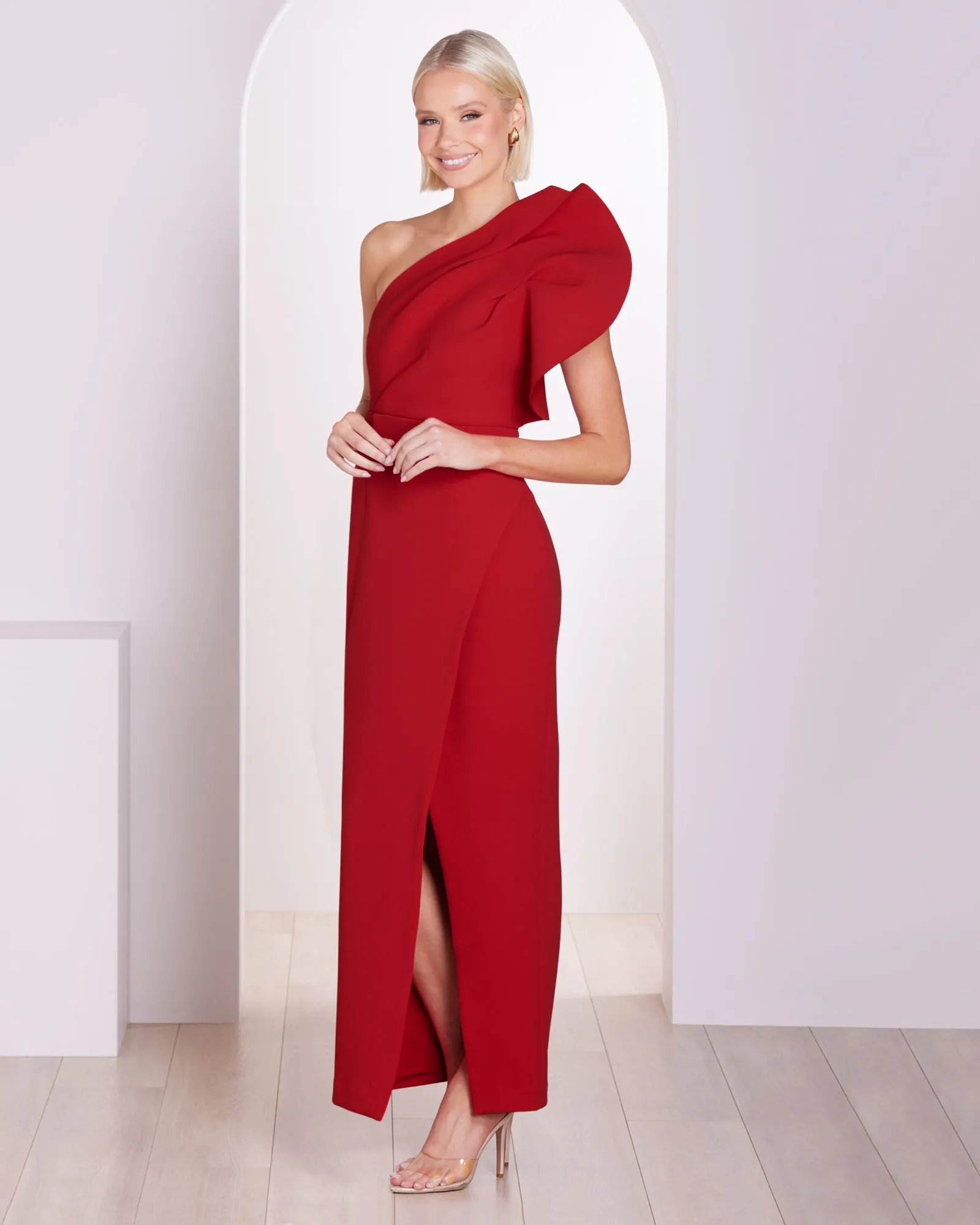 Arielle One Shoulder Gown sold by Pilgrim product image thumbnail 3
