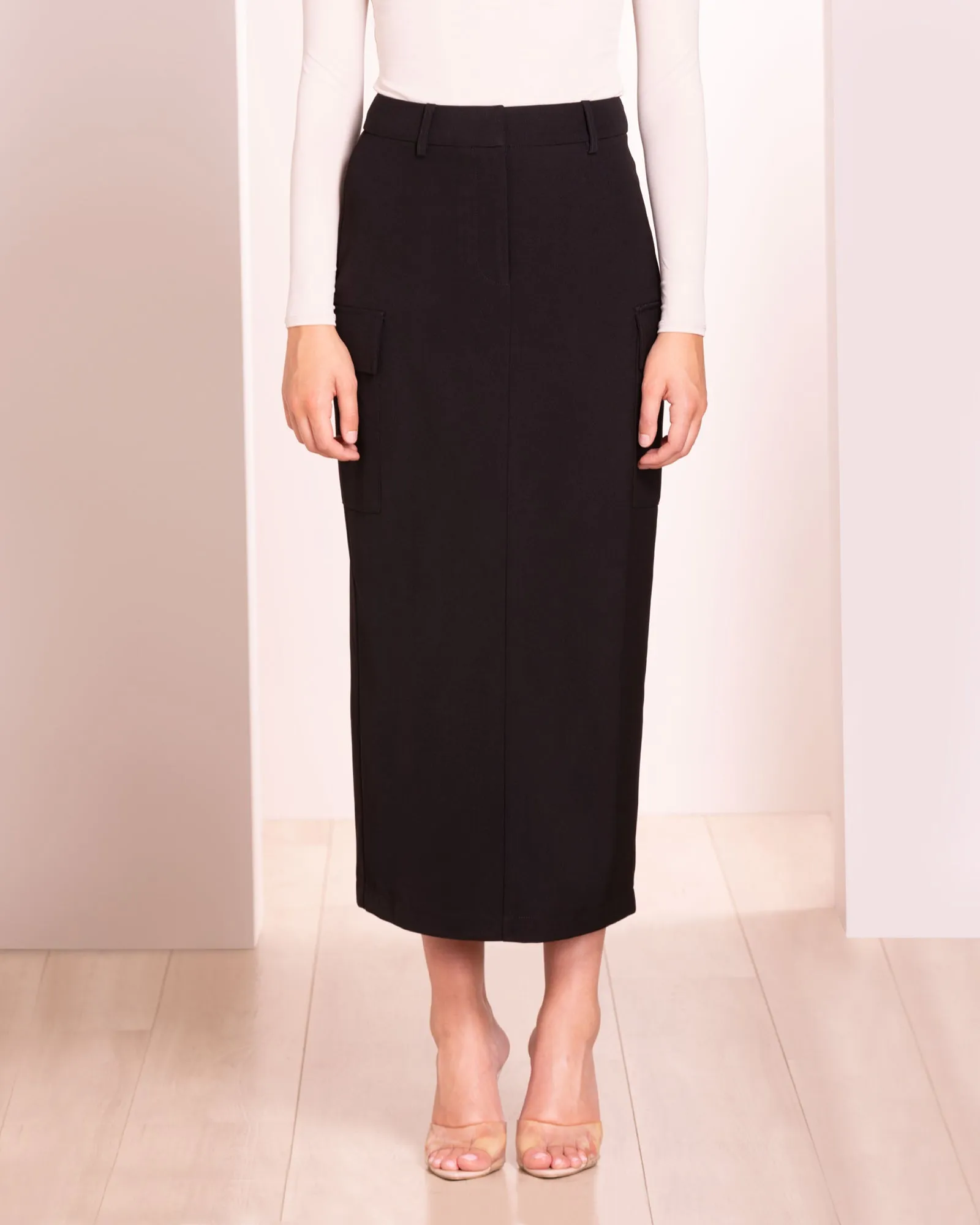 Siela Cargo Midi Skirt sold by Pilgrim product image thumbnail 2