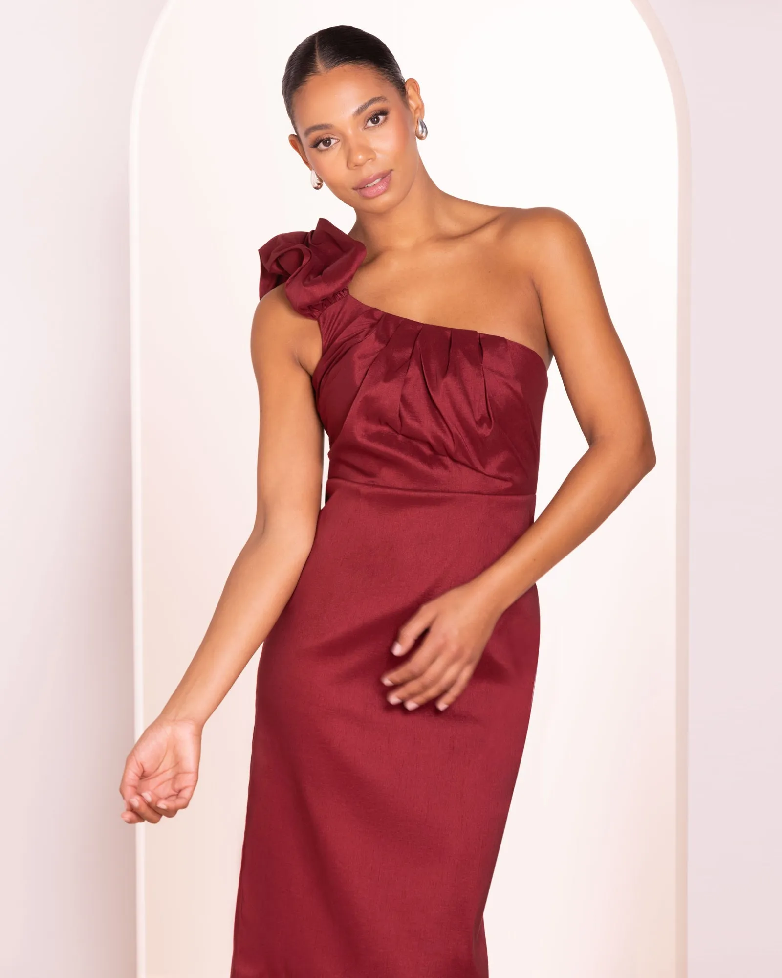 Verona One Shoulder Midi Dress sold by Pilgrim product image thumbnail 5