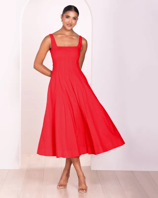 Rafaela Midi Dress sold by Pilgrim