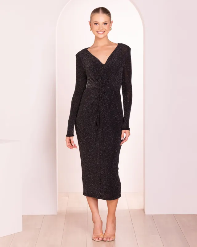 Riley Long Sleeve Midi Dress sold by Pilgrim