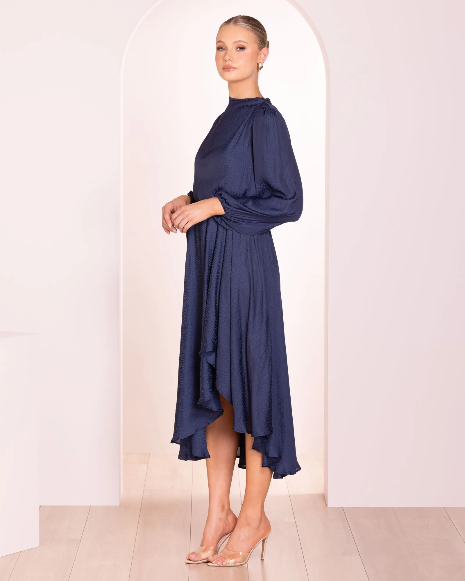 Renzo High Neck Midi Dress sold by Pilgrim product image thumbnail 2