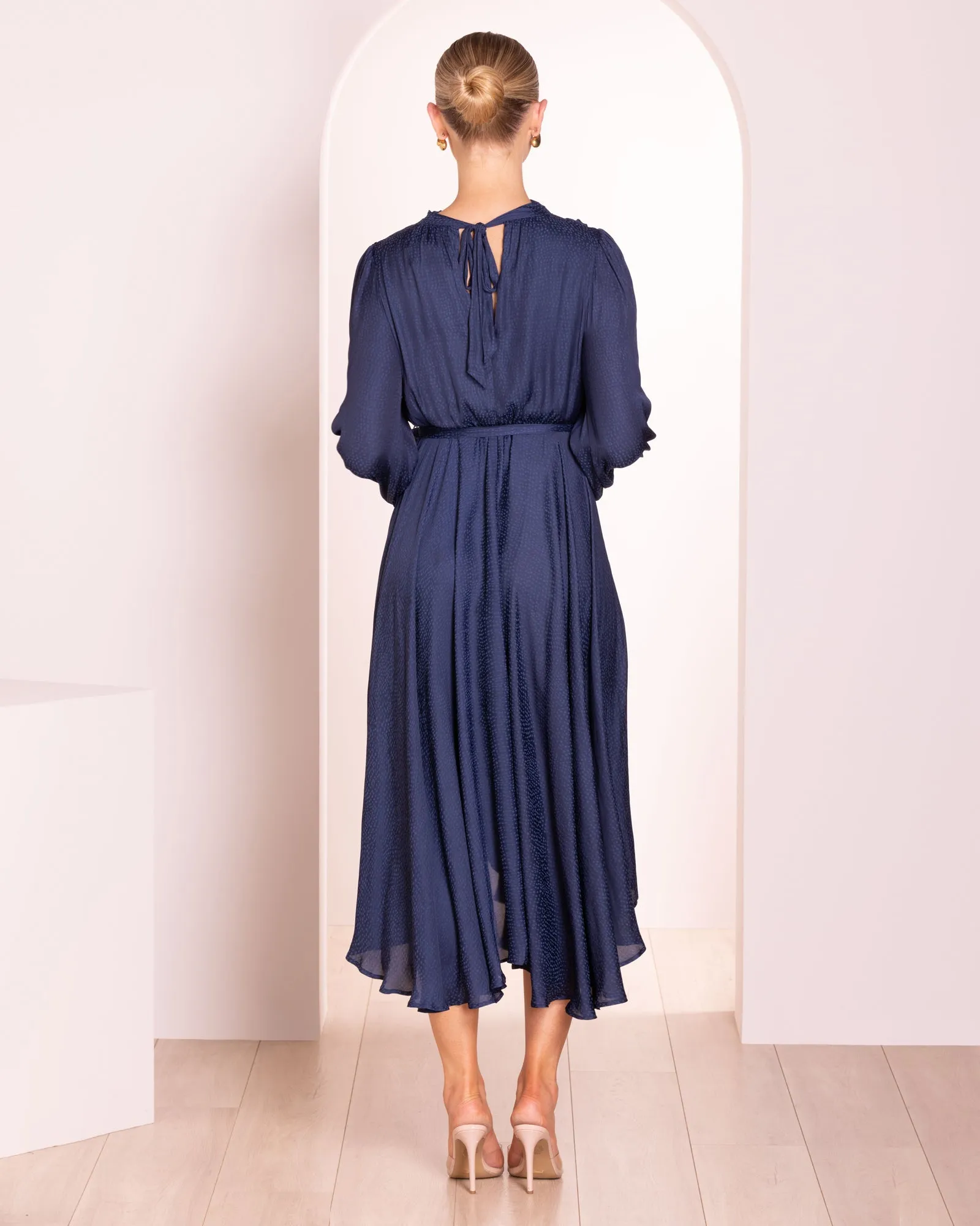Renzo High Neck Midi Dress sold by Pilgrim product image thumbnail 3