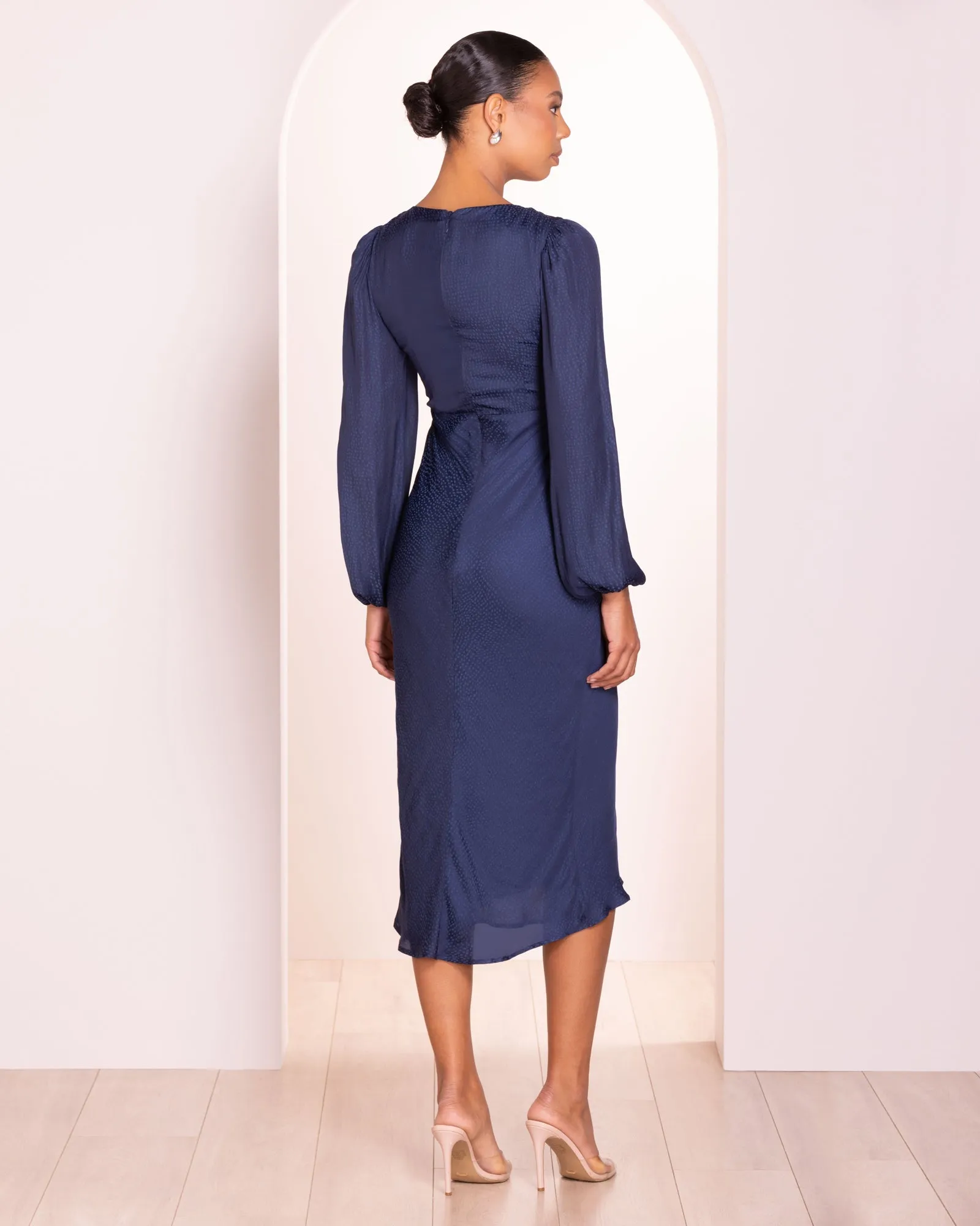 Meara V Neck Midi Dress sold by Pilgrim product image thumbnail 3