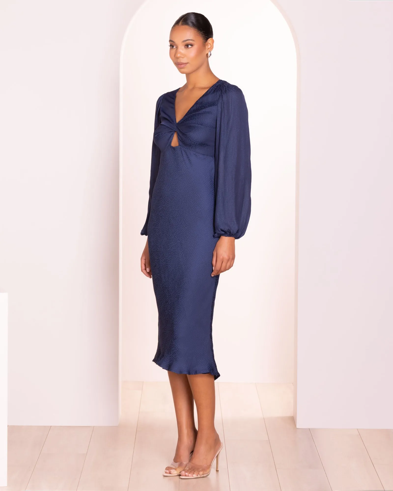 Meara V Neck Midi Dress sold by Pilgrim product image thumbnail 2