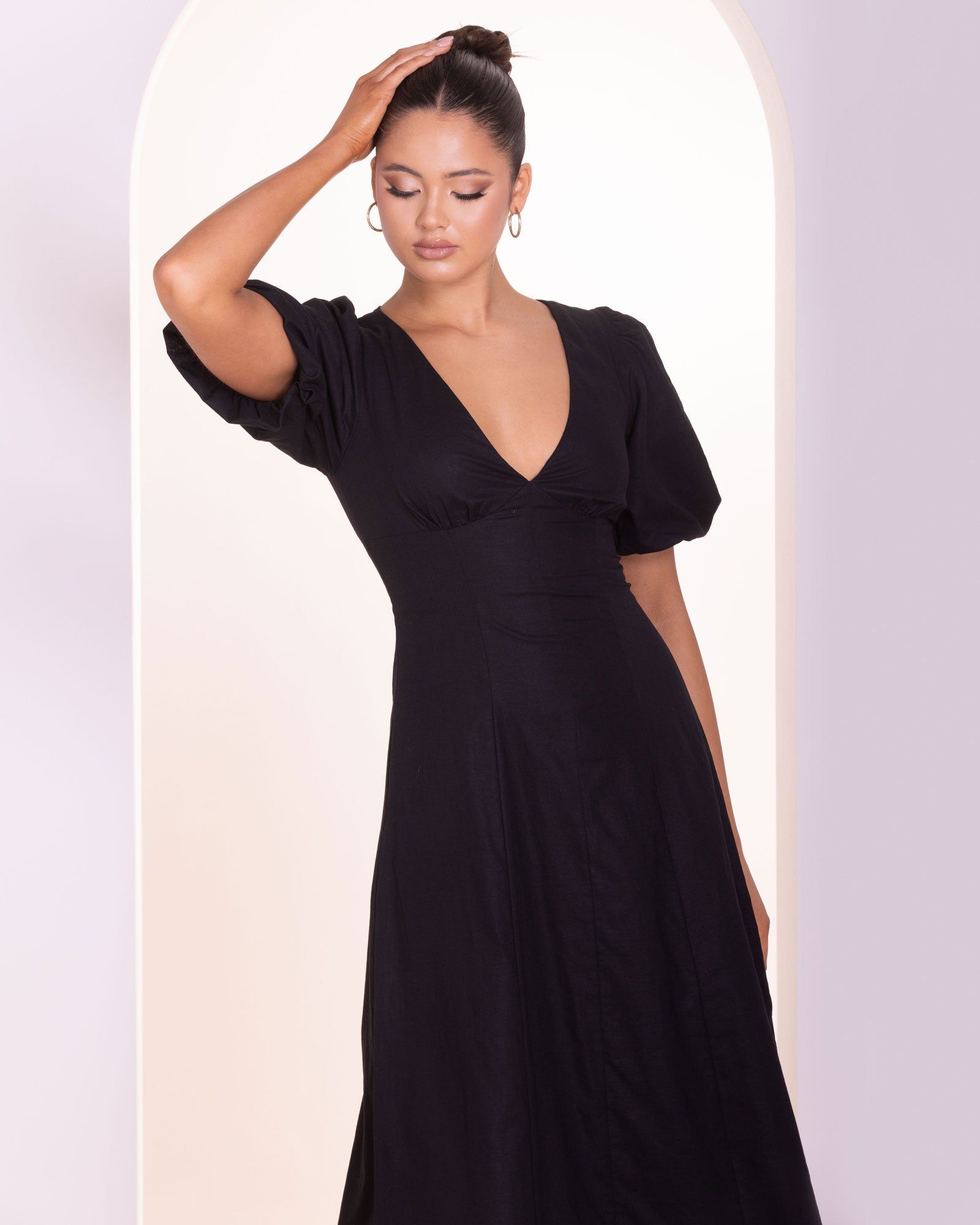 Benicia Midi Dress sold by Pilgrim product image thumbnail 5
