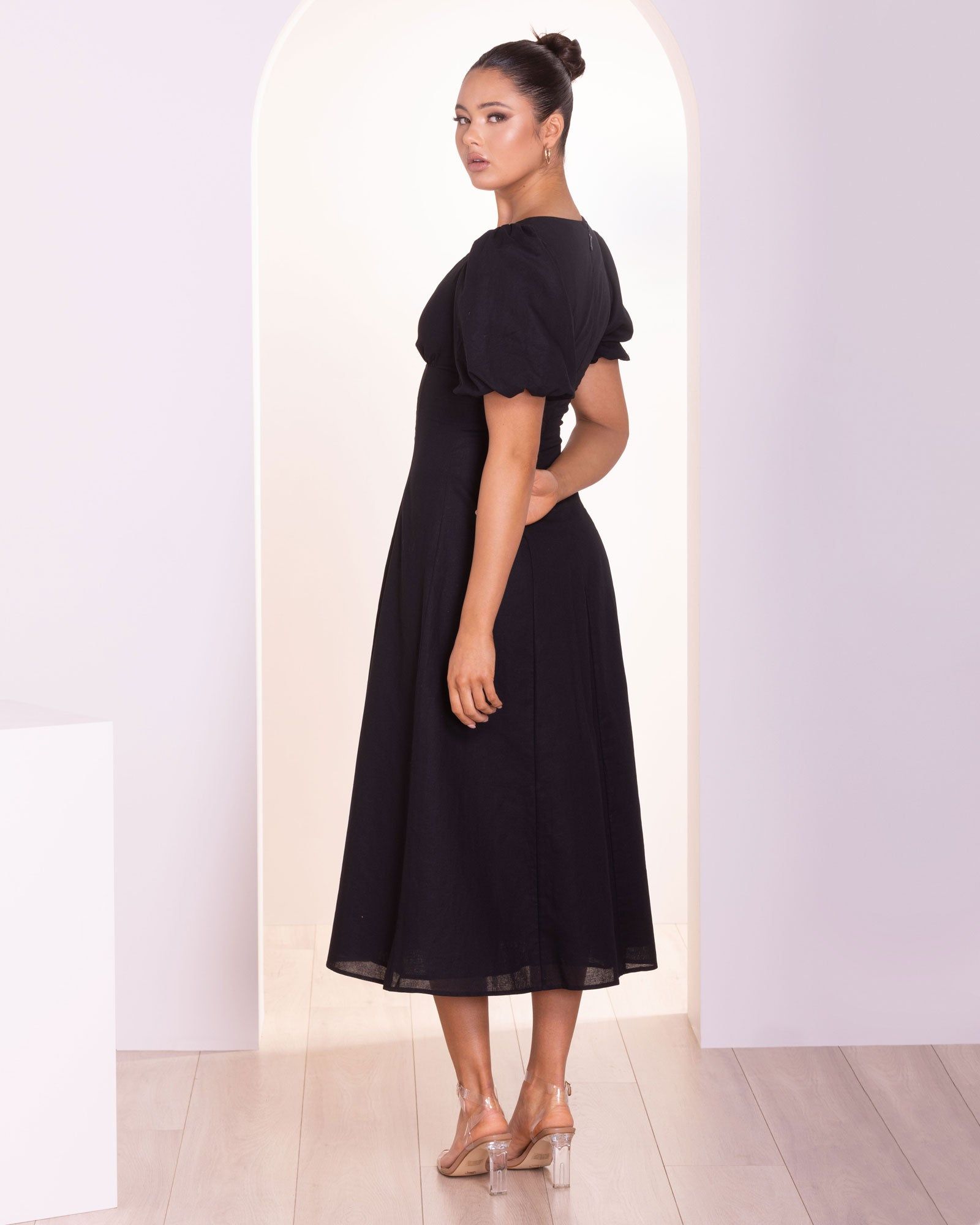 Benicia Midi Dress sold by Pilgrim product image thumbnail 3