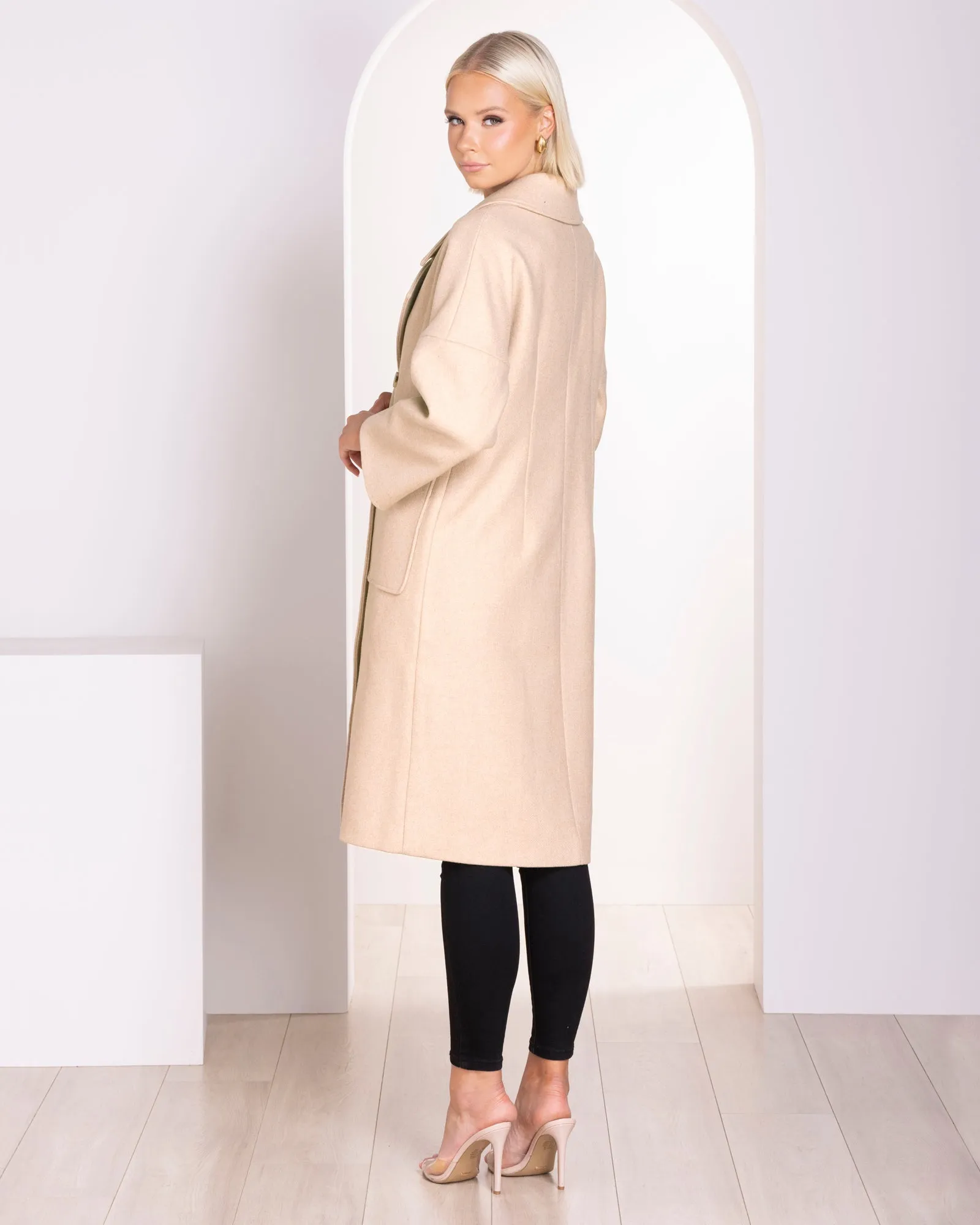 Thierry Long Coat sold by Pilgrim product image thumbnail 3