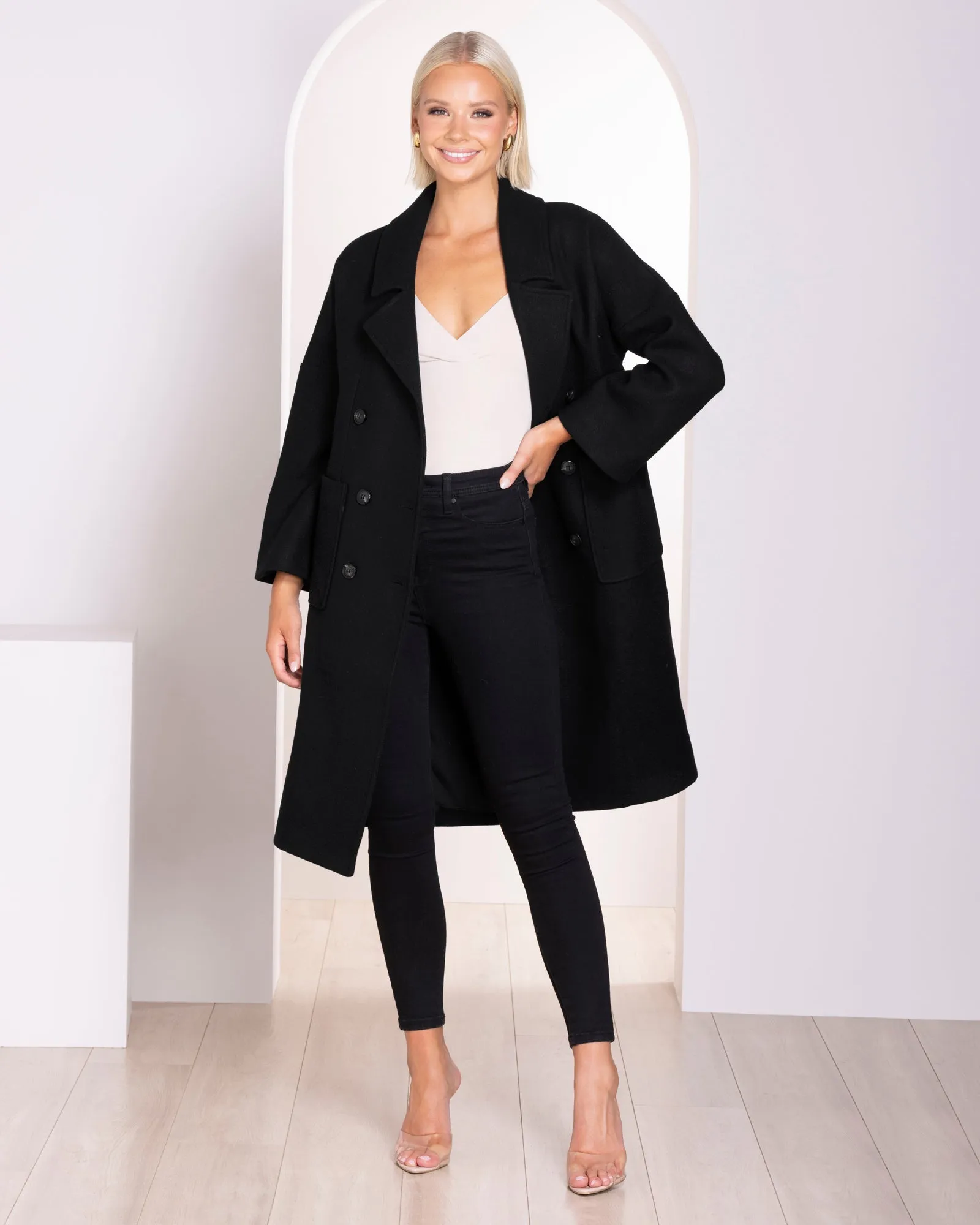 Thierry Long Coat sold by Pilgrim product image thumbnail 2