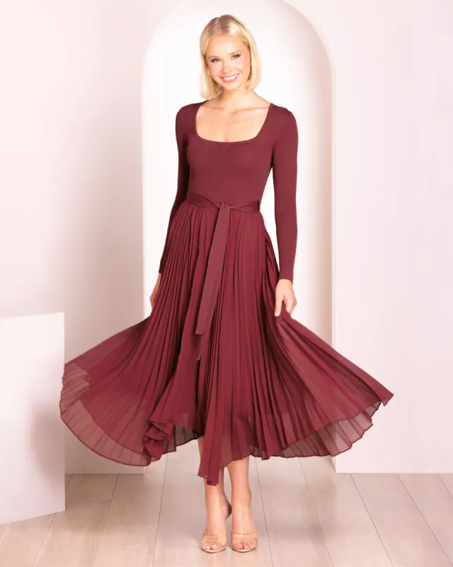 Rietta Long Sleeve Midi Dress sold by Pilgrim