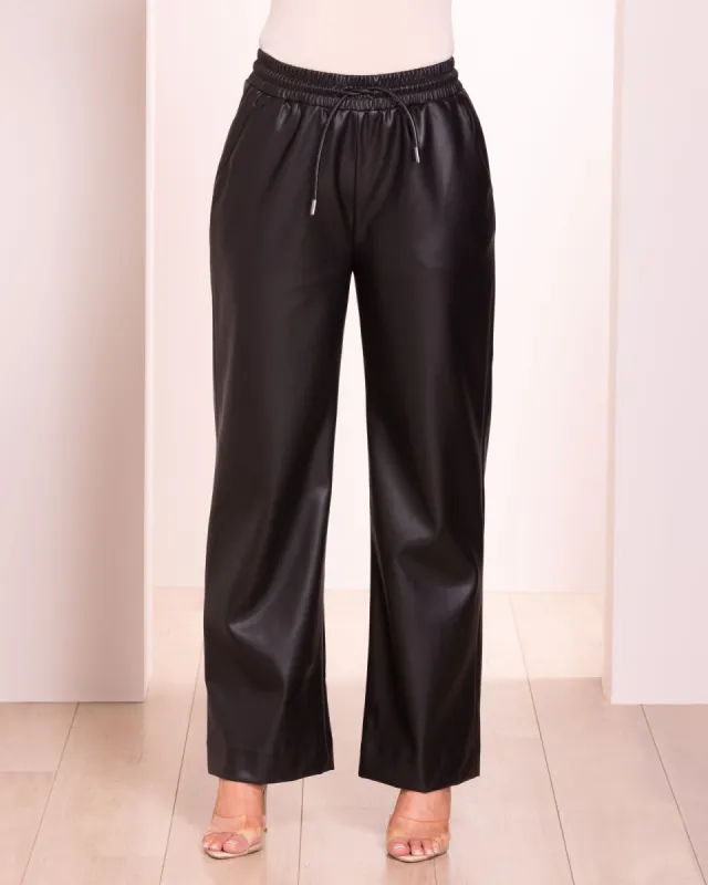 Rowan Vegan Leather Pant sold by Pilgrim