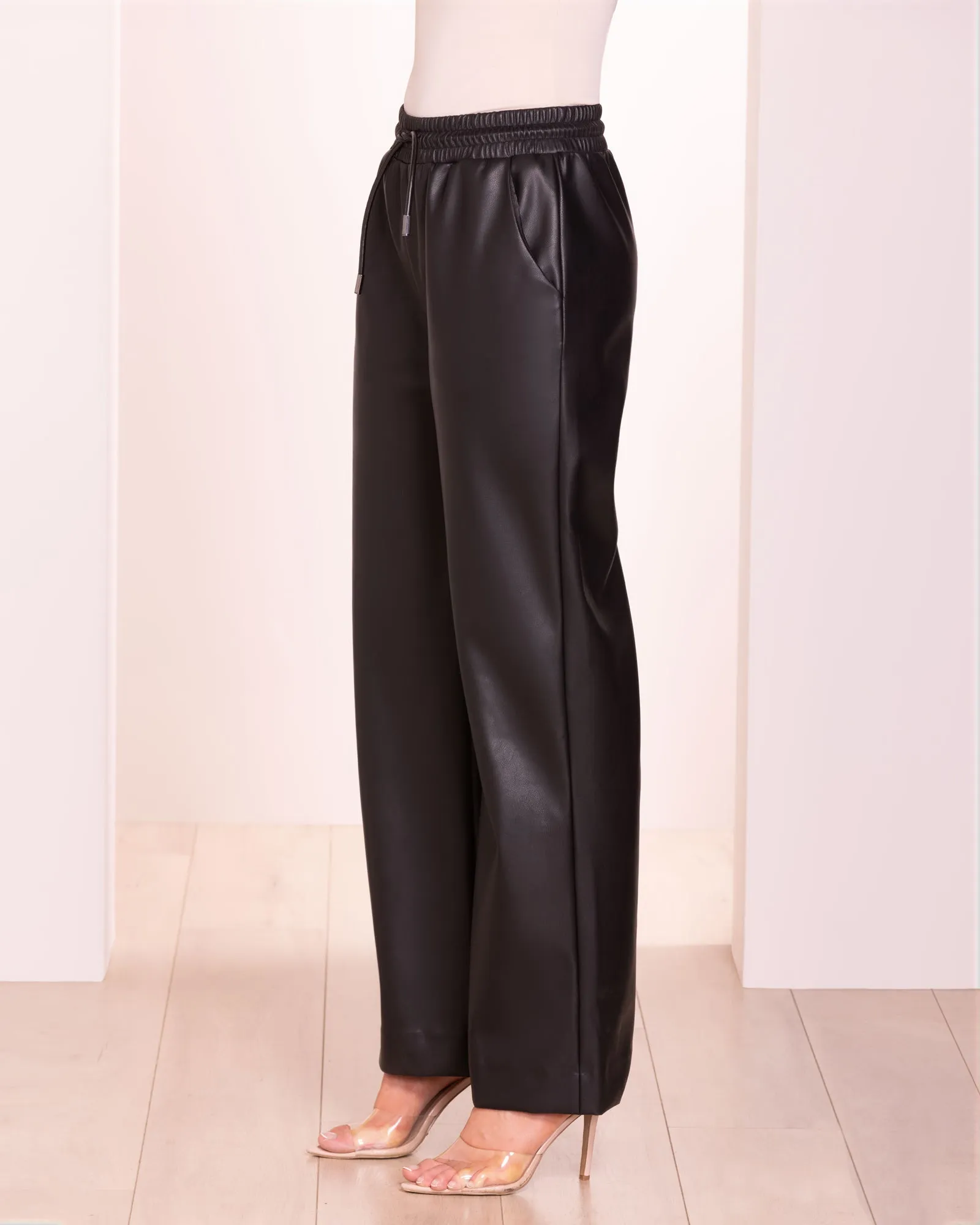 Rowan Vegan Leather Pant sold by Pilgrim product image thumbnail 2
