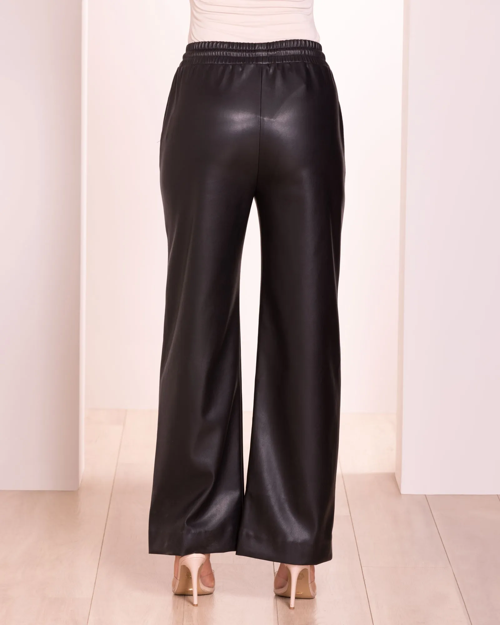 Rowan Vegan Leather Pant sold by Pilgrim product image thumbnail 3