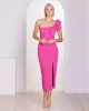 Emilie One Shoulder Midi Dress sold by Pilgrim