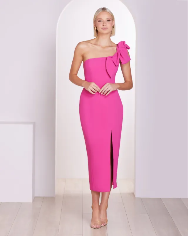 Emilie One Shoulder Midi Dress sold by Pilgrim