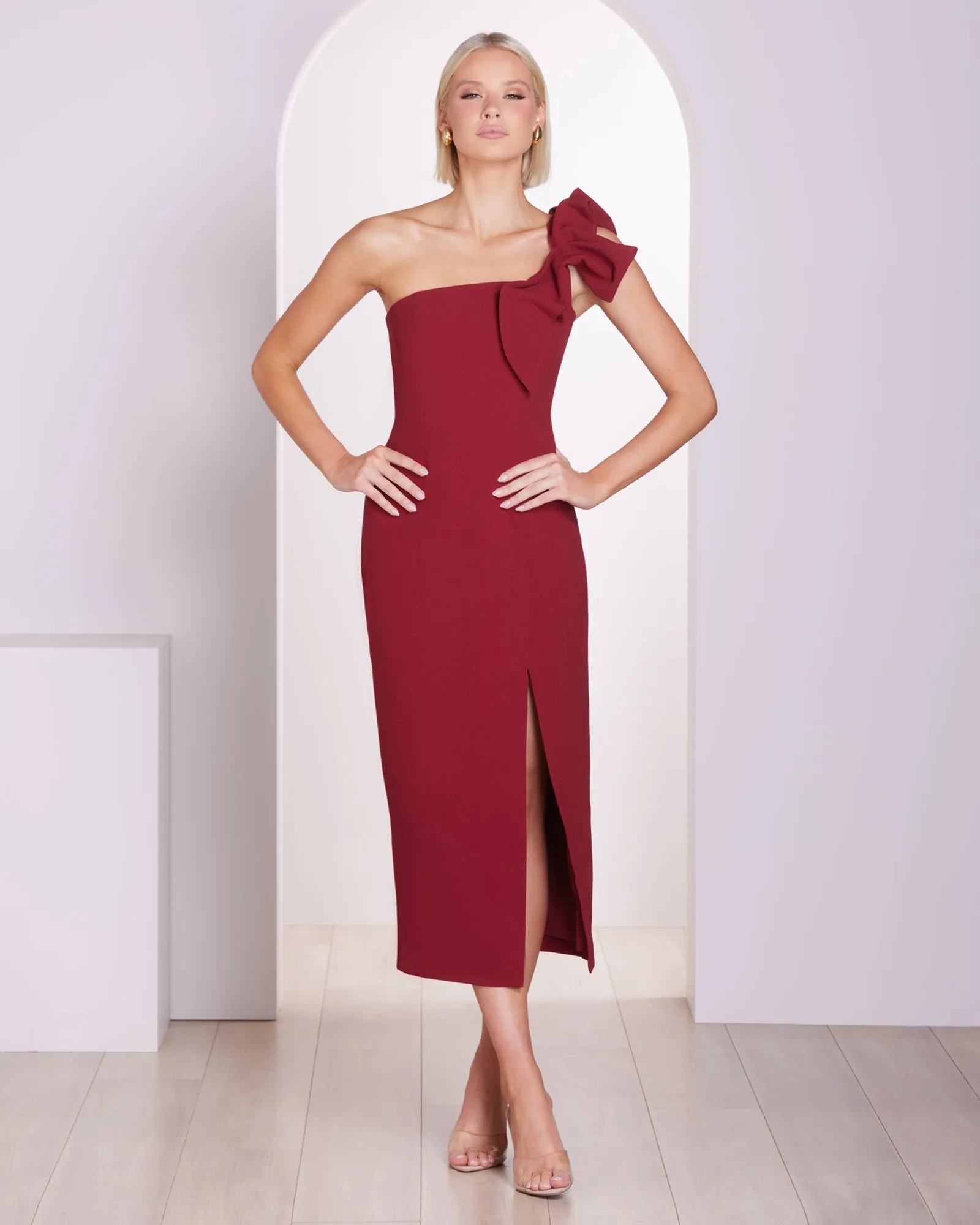 Emilie One Shoulder Midi Dress sold by Pilgrim product image thumbnail 2