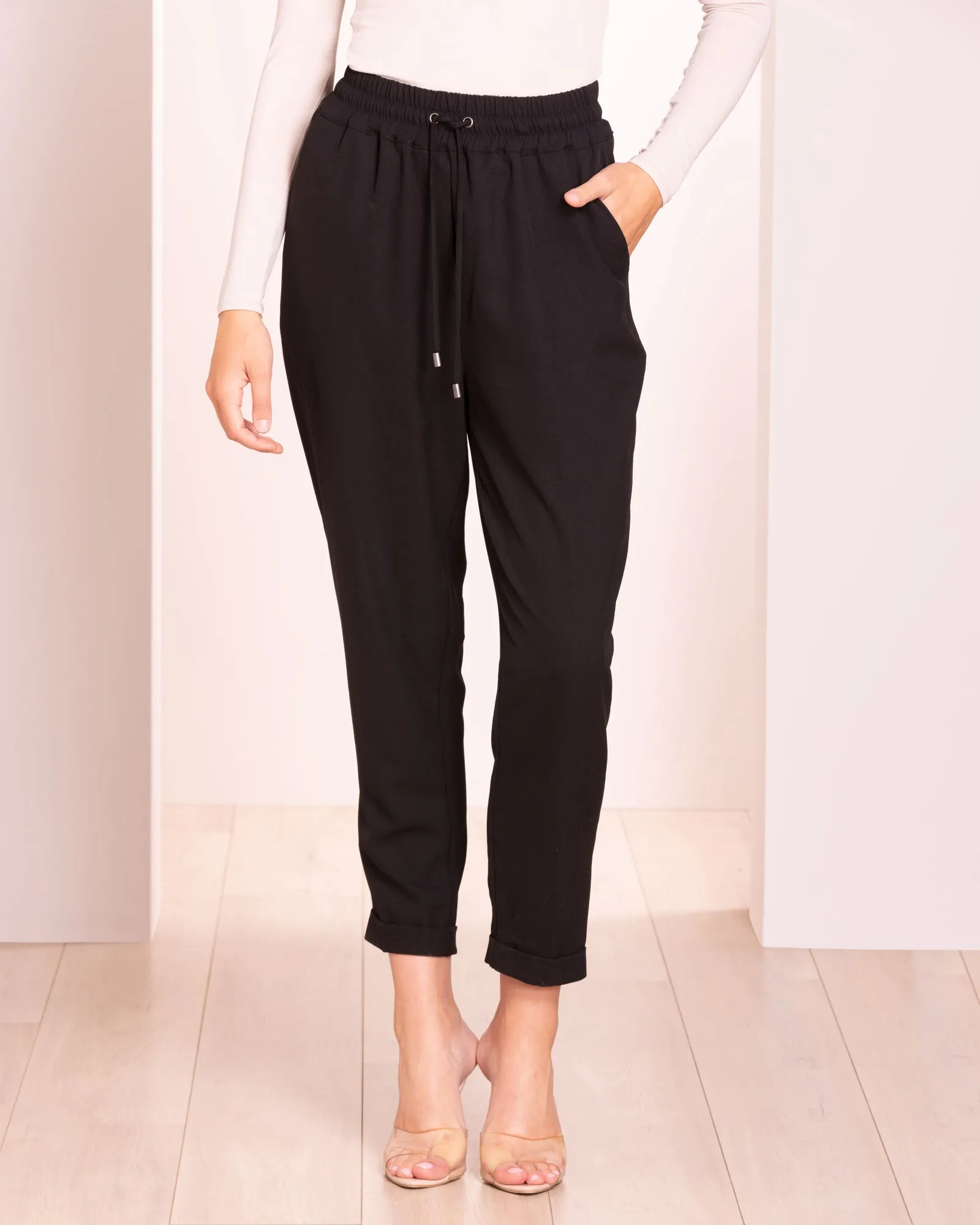 Marcelle Elastic Waist Pant sold by Pilgrim product image thumbnail 4