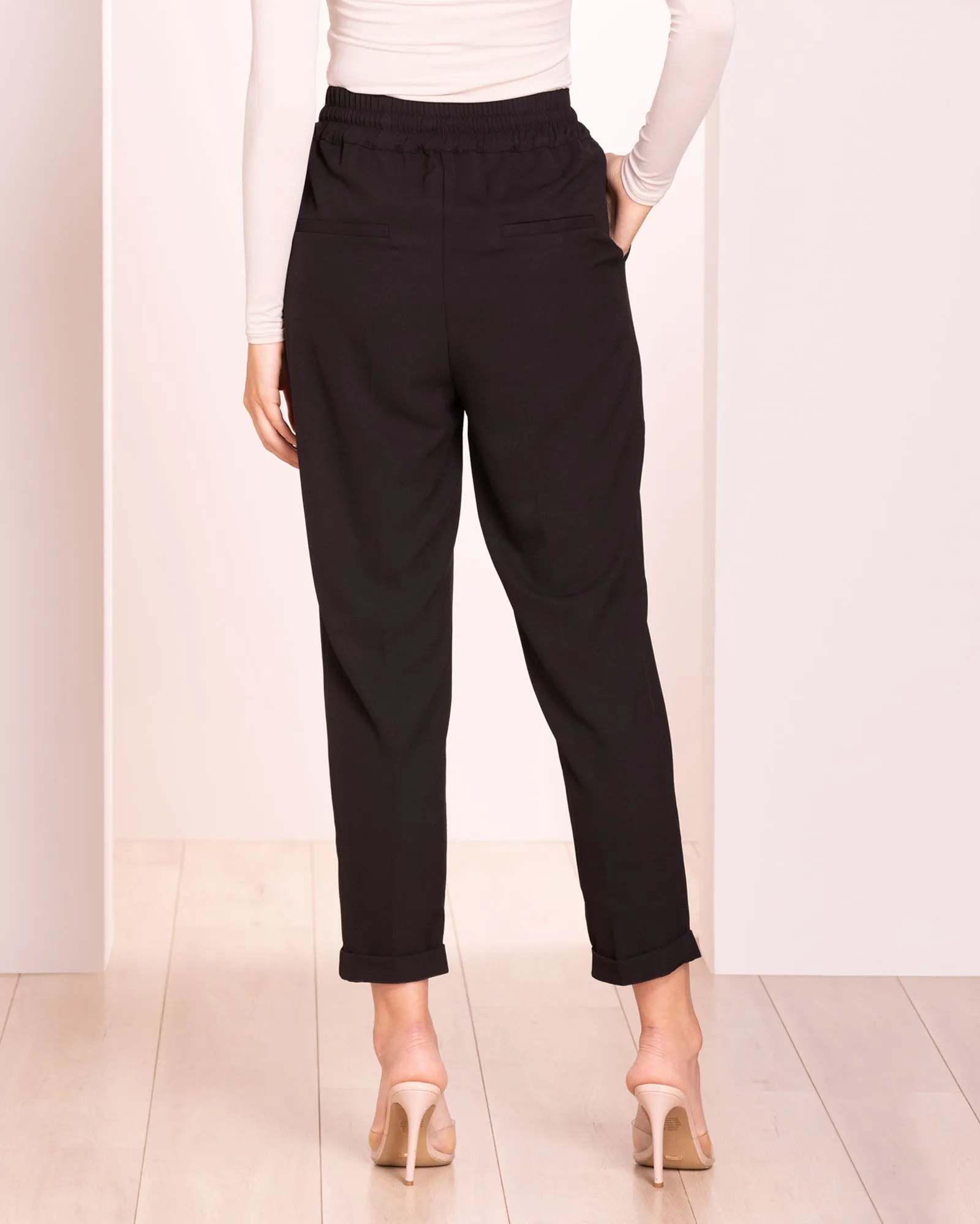 Marcelle Elastic Waist Pant sold by Pilgrim product image thumbnail 3