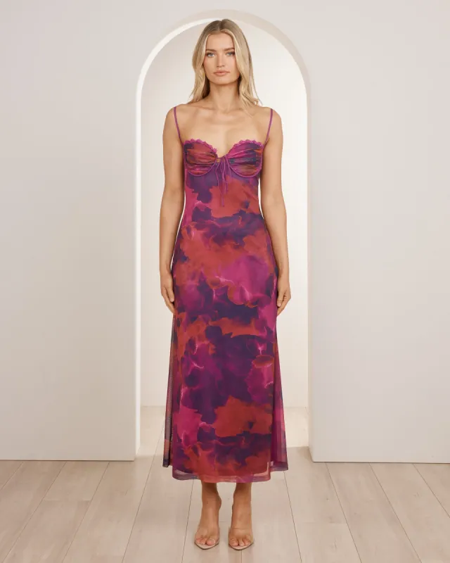 Georgie Sleeveless Mesh Dress sold by Pilgrim