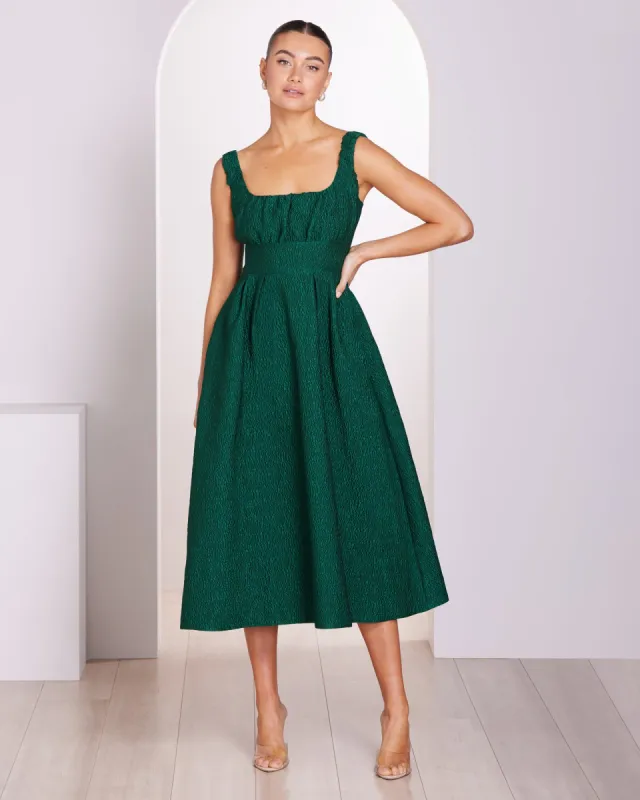 Elsie A-line Midi Dress sold by Pilgrim