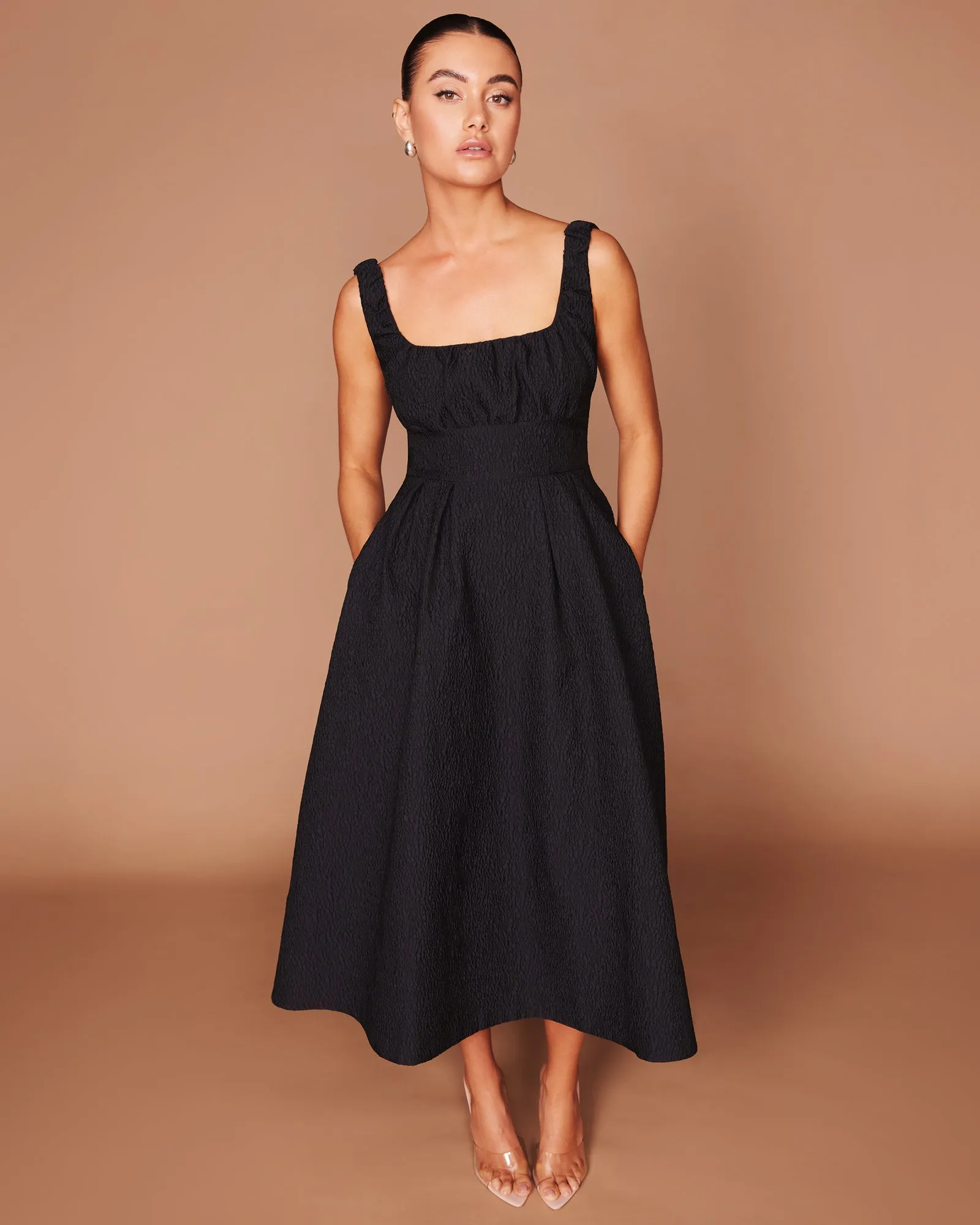 Elsie A-line Midi Dress sold by Pilgrim product image thumbnail 2