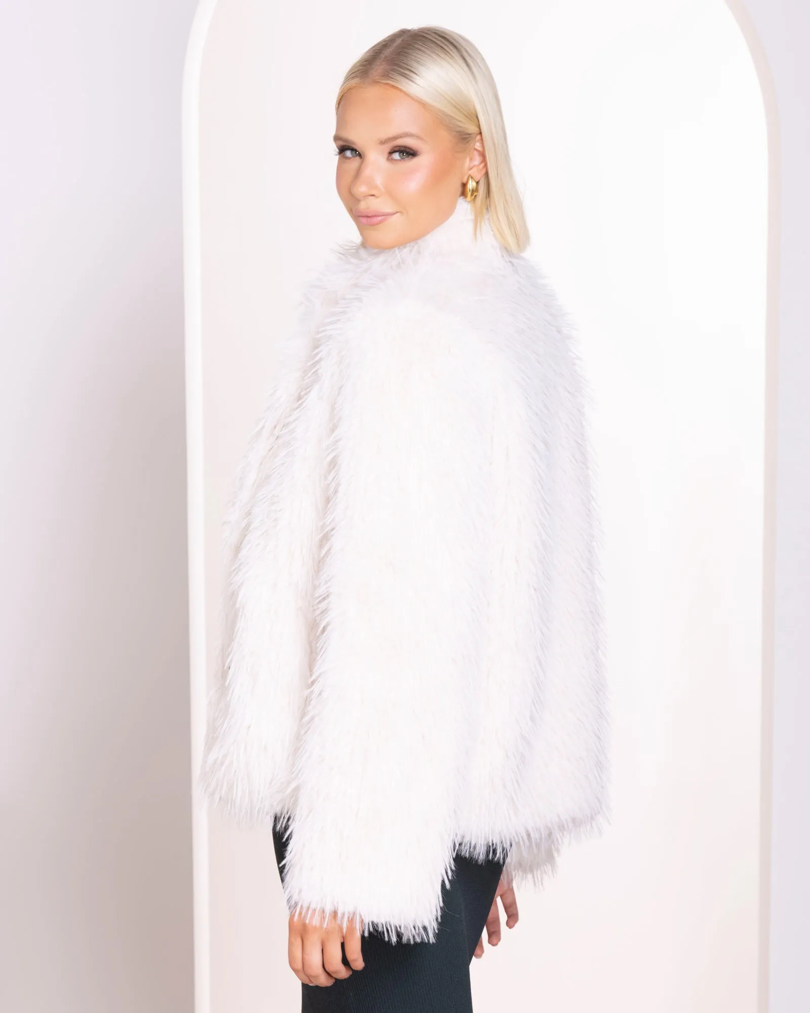 Jette Faux Fur Jacket sold by Pilgrim product image thumbnail 4