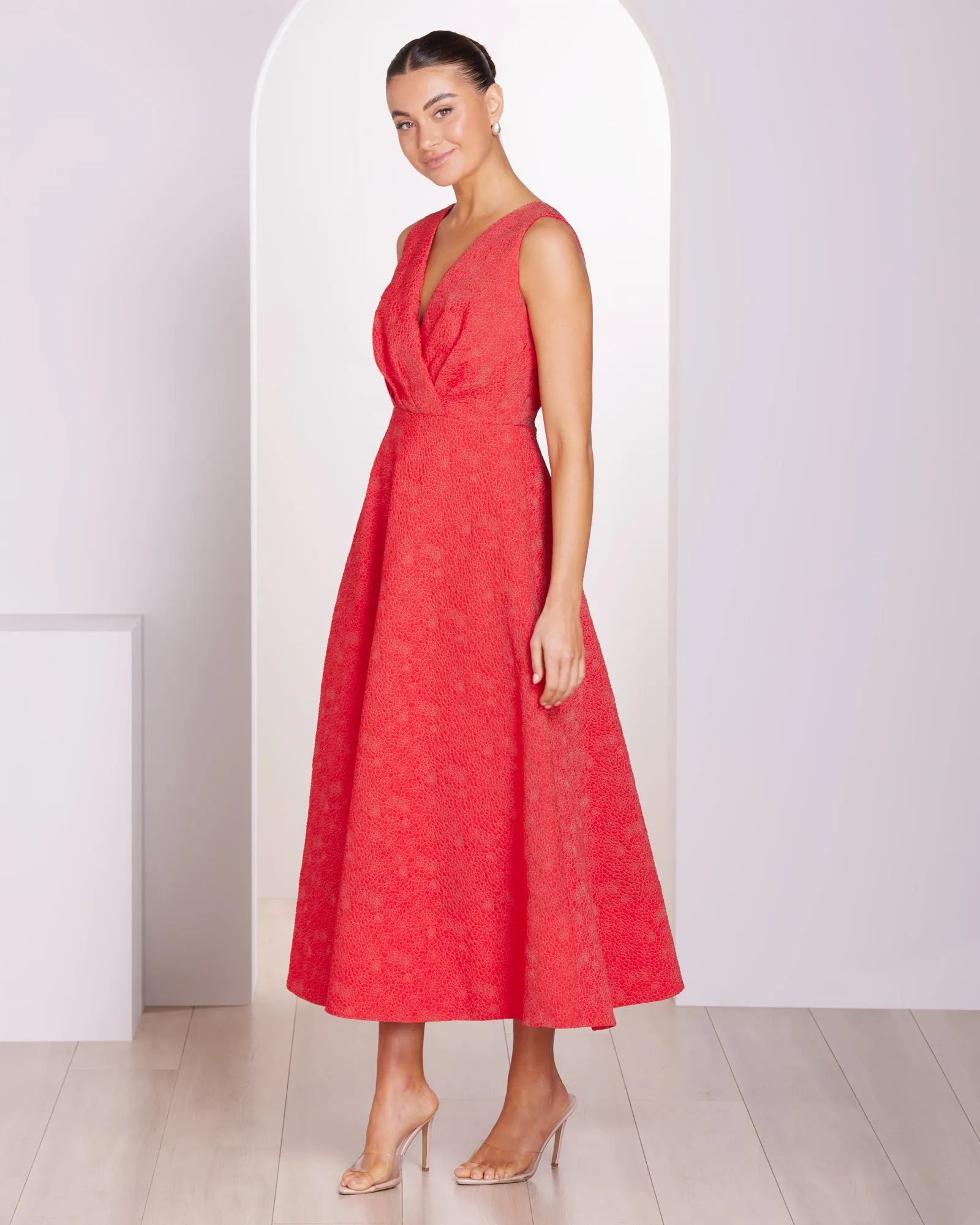 Stella A-line Midi Dress sold by Pilgrim product image thumbnail 3