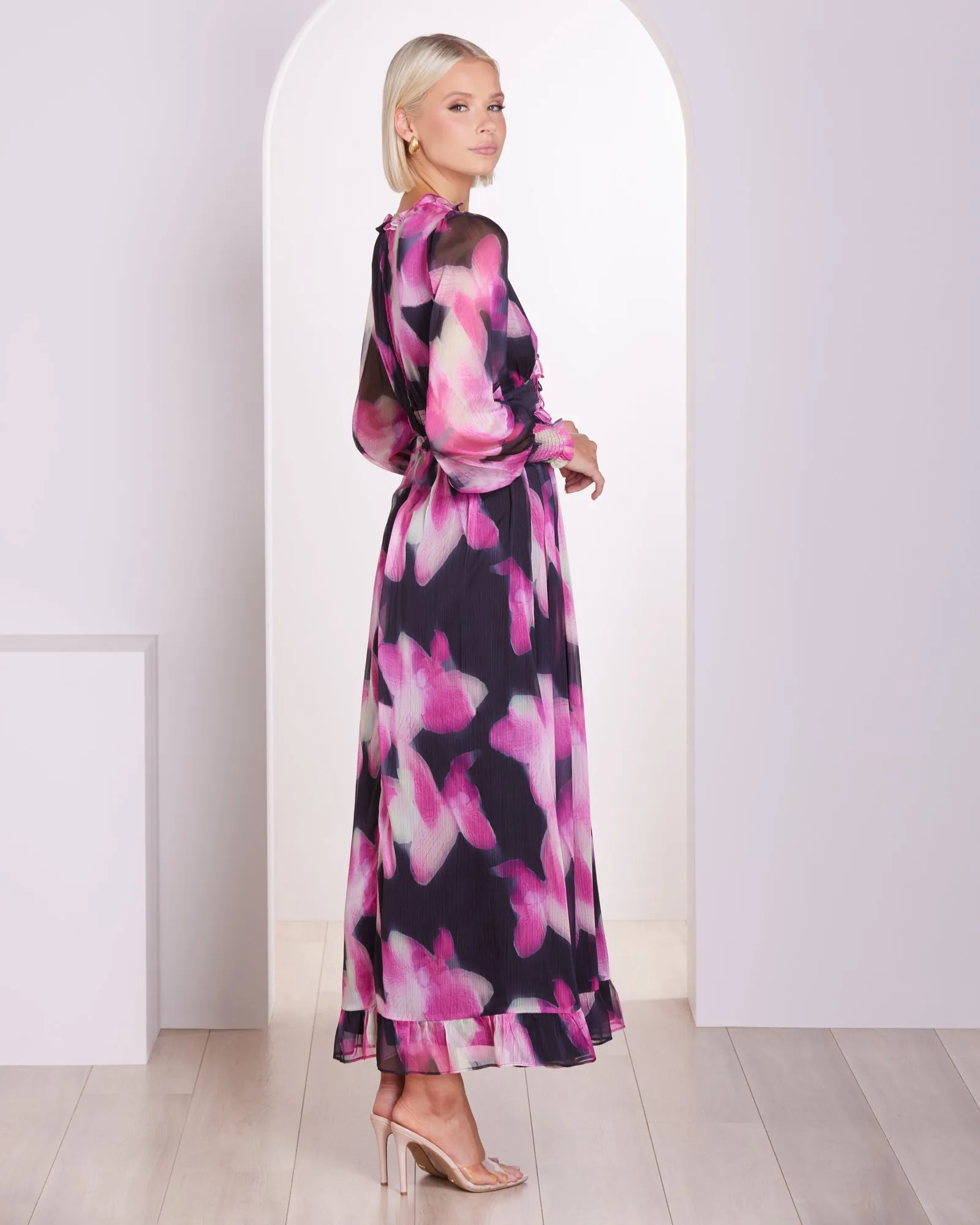 Sonia Print Maxi Dress sold by Pilgrim product image thumbnail 3