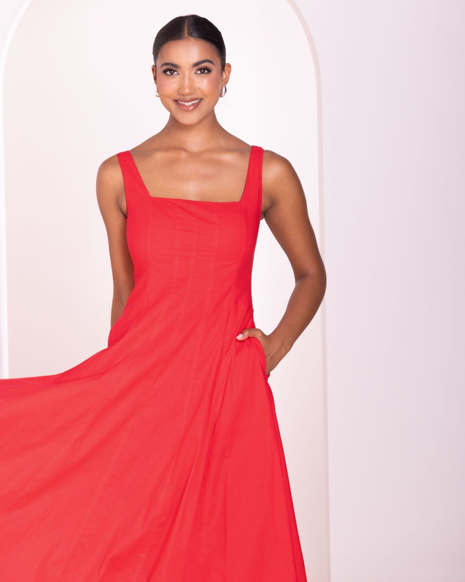 Rafaela Midi Dress sold by Pilgrim product image thumbnail 5