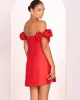 Elena Rose A-line Mini Dress sold by Pilgrim