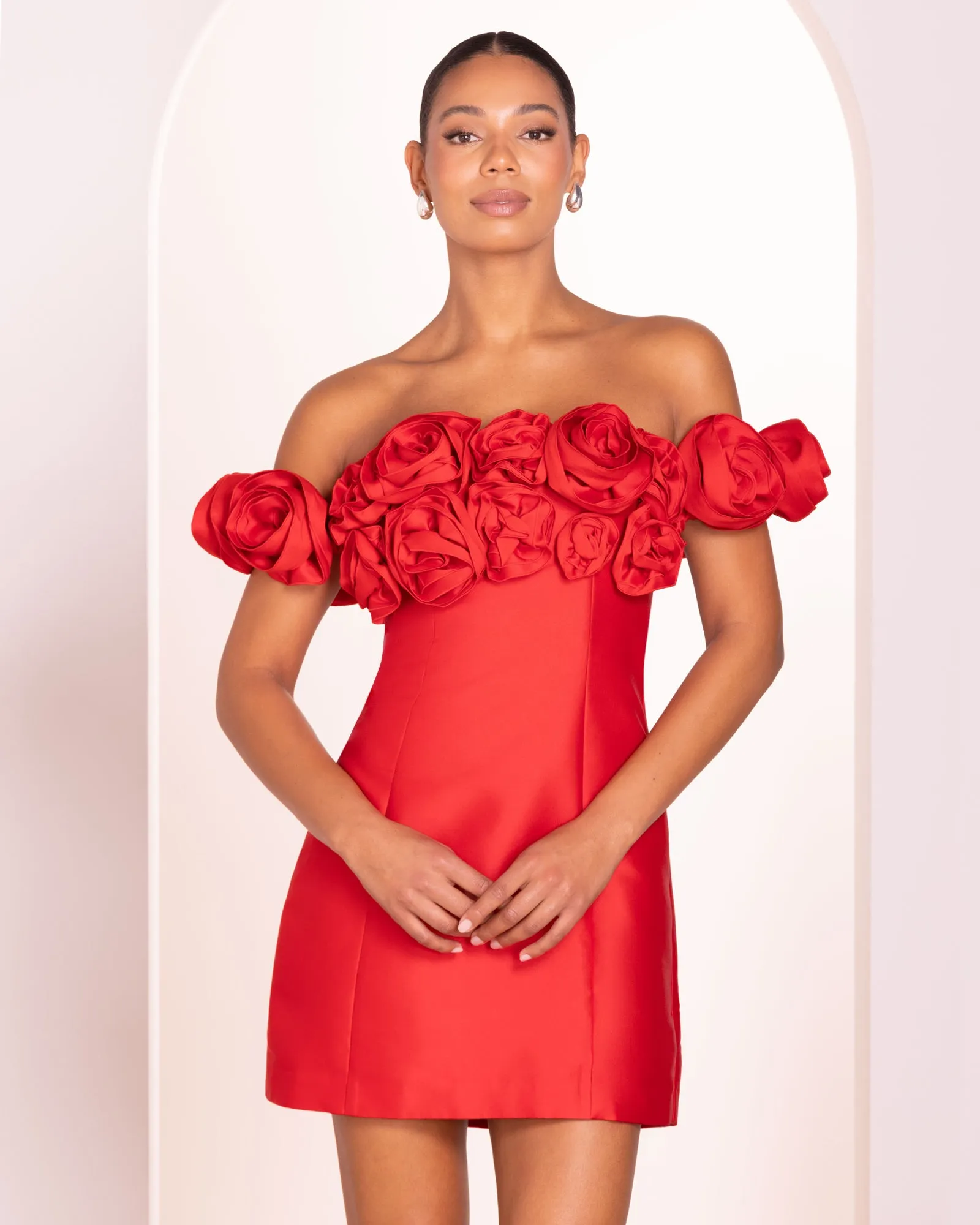 Elena Rose A-line Mini Dress sold by Pilgrim product image thumbnail 5