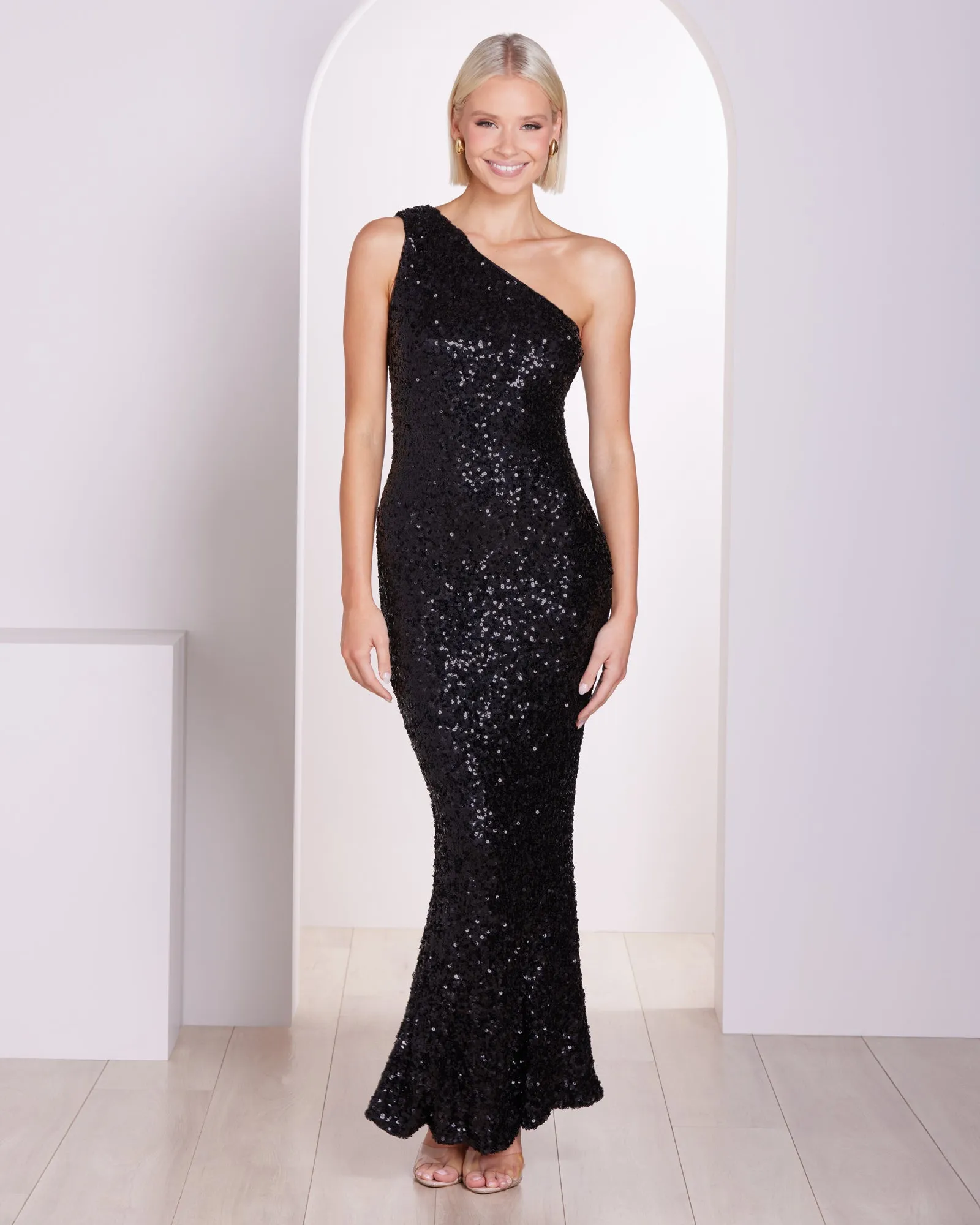 Adelle One Shoulder Gown sold by Pilgrim product image thumbnail 2