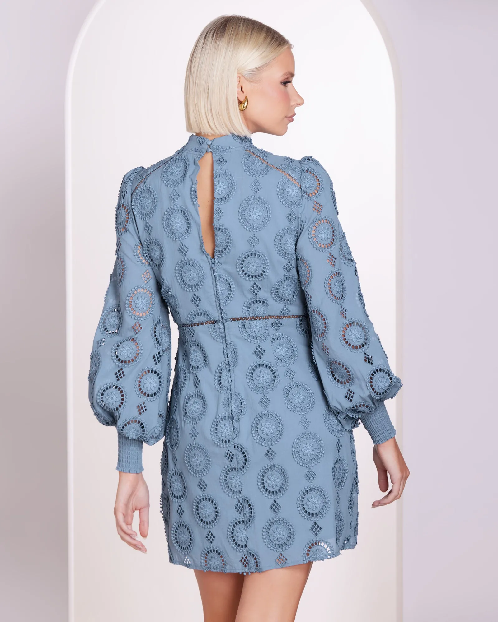 Alexa Broderie Anglaise Dress sold by Pilgrim product image thumbnail 3