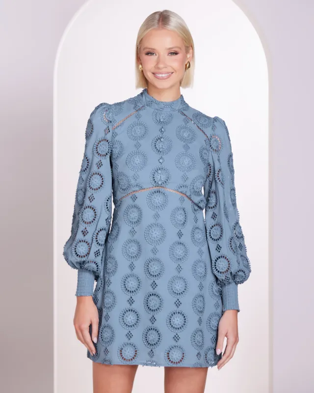 Alexa Broderie Anglaise Dress sold by Pilgrim