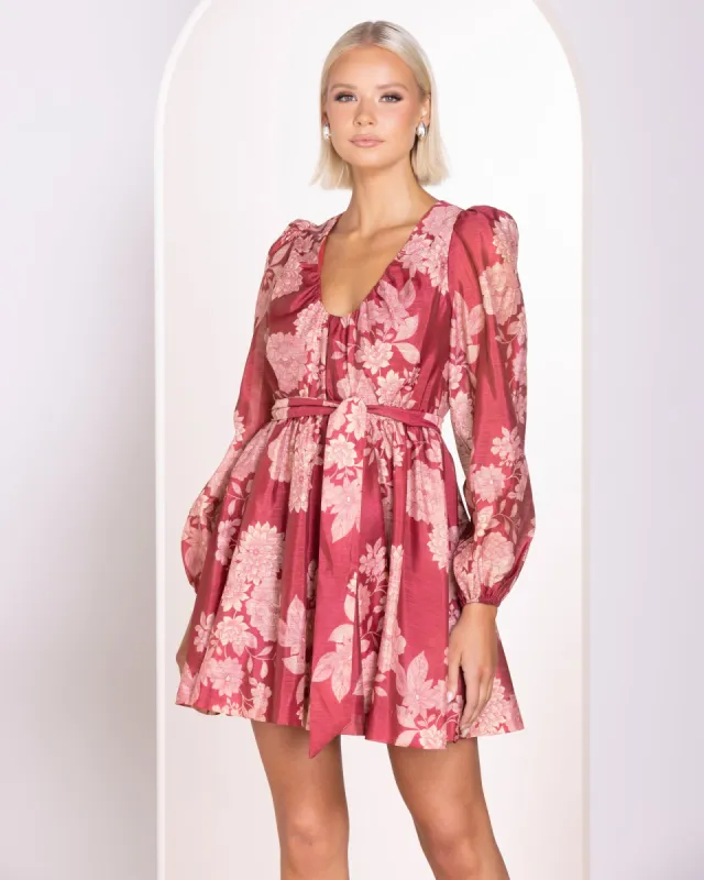 Khiala Long Sleeve Mini Dress sold by Pilgrim