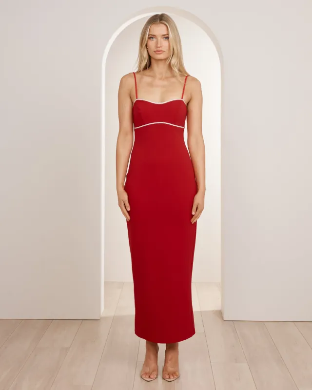 Elvie Column Maxi Dress sold by Pilgrim